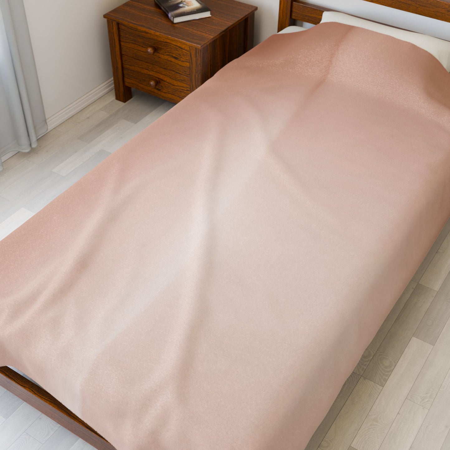 Soft Fade Velveteen Plush Blanket, 60" x 80"
