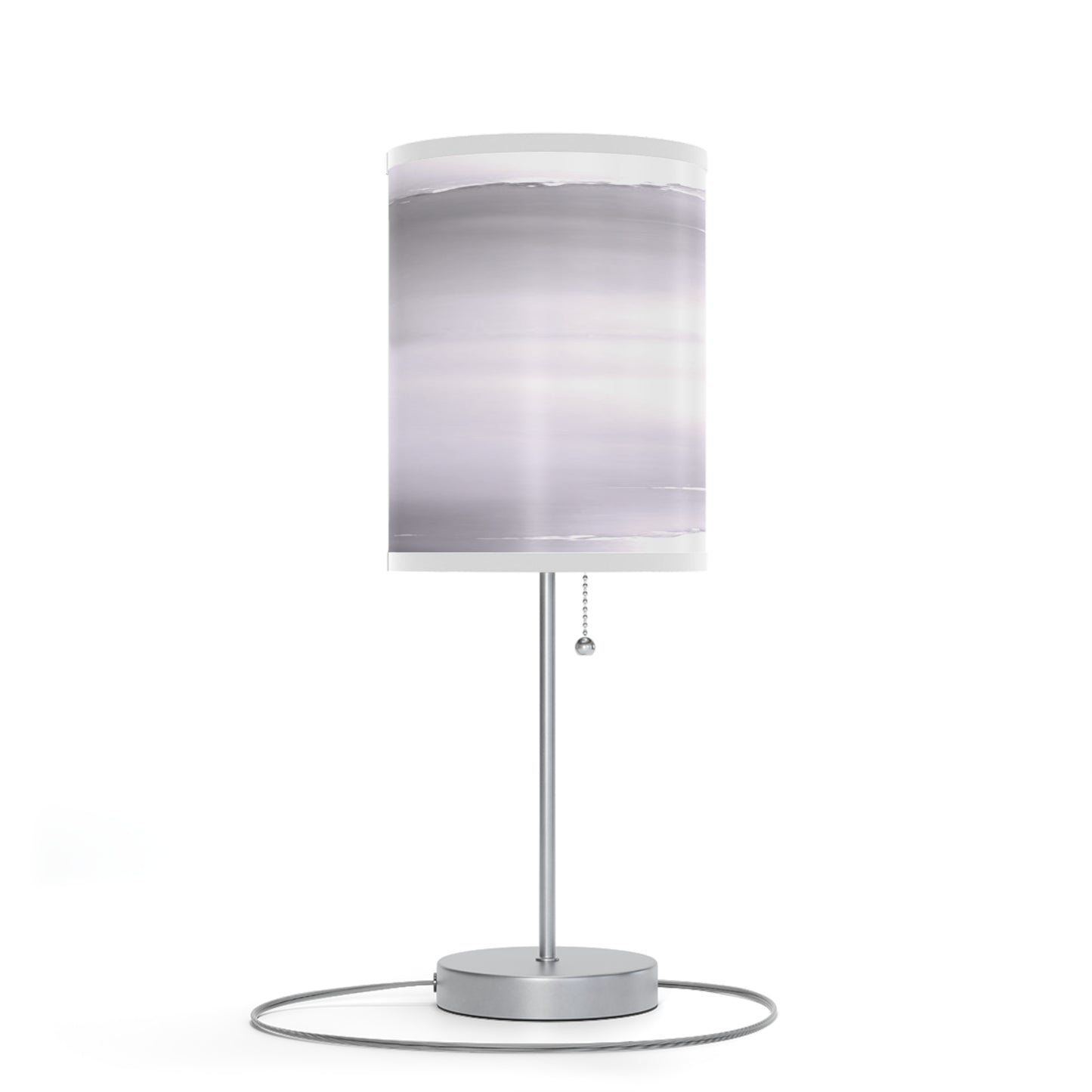 Sephia Sea Dark Fog Table Lamp on a White or Silver Stand, US|CA plug