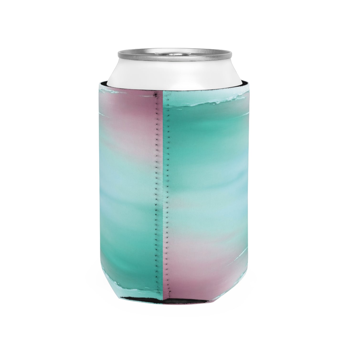 Green Sea Lavender Fog 12 oz Can Cooler Sleeve