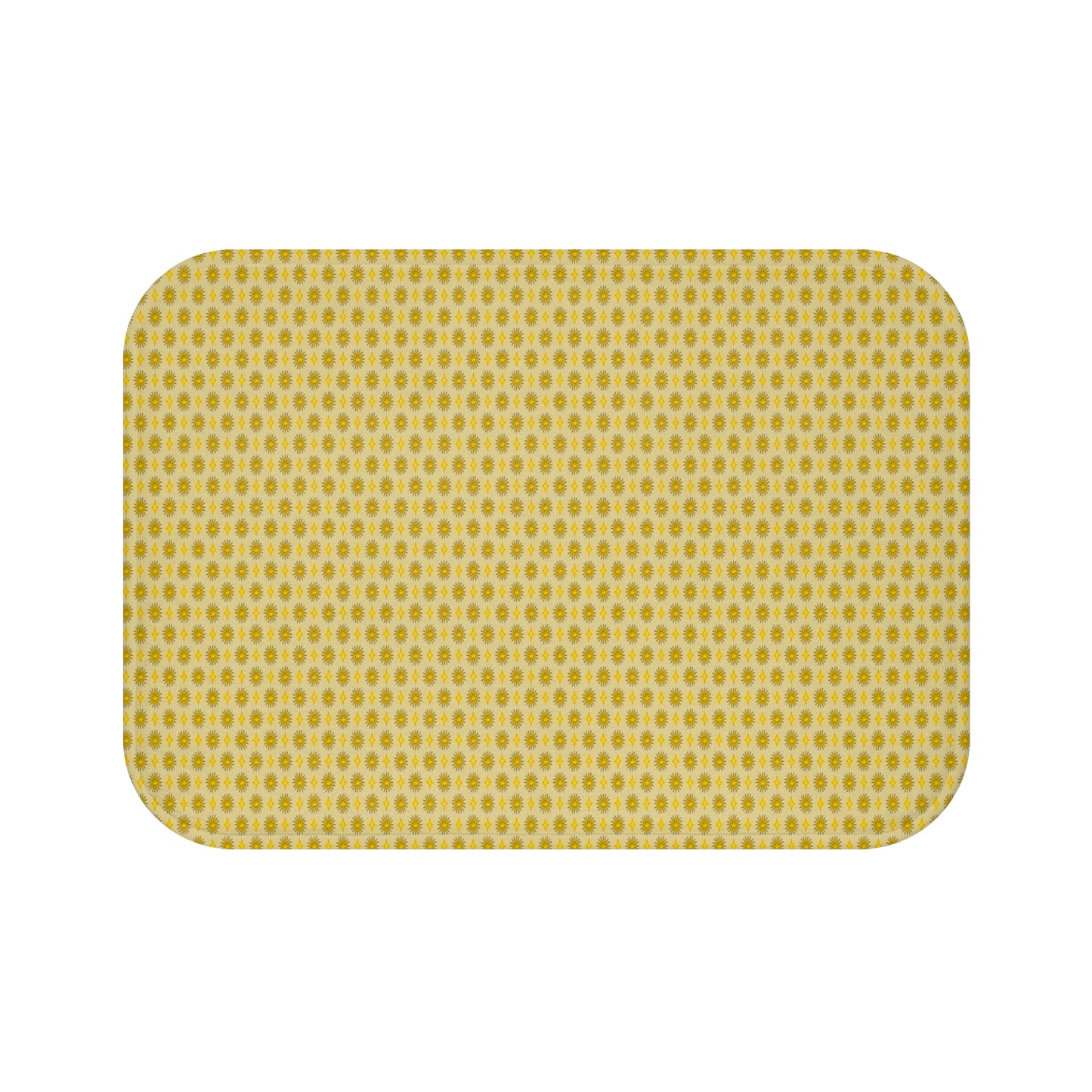 Lemongrass Star-crossed Bodies 24" x 17" Bath Mat