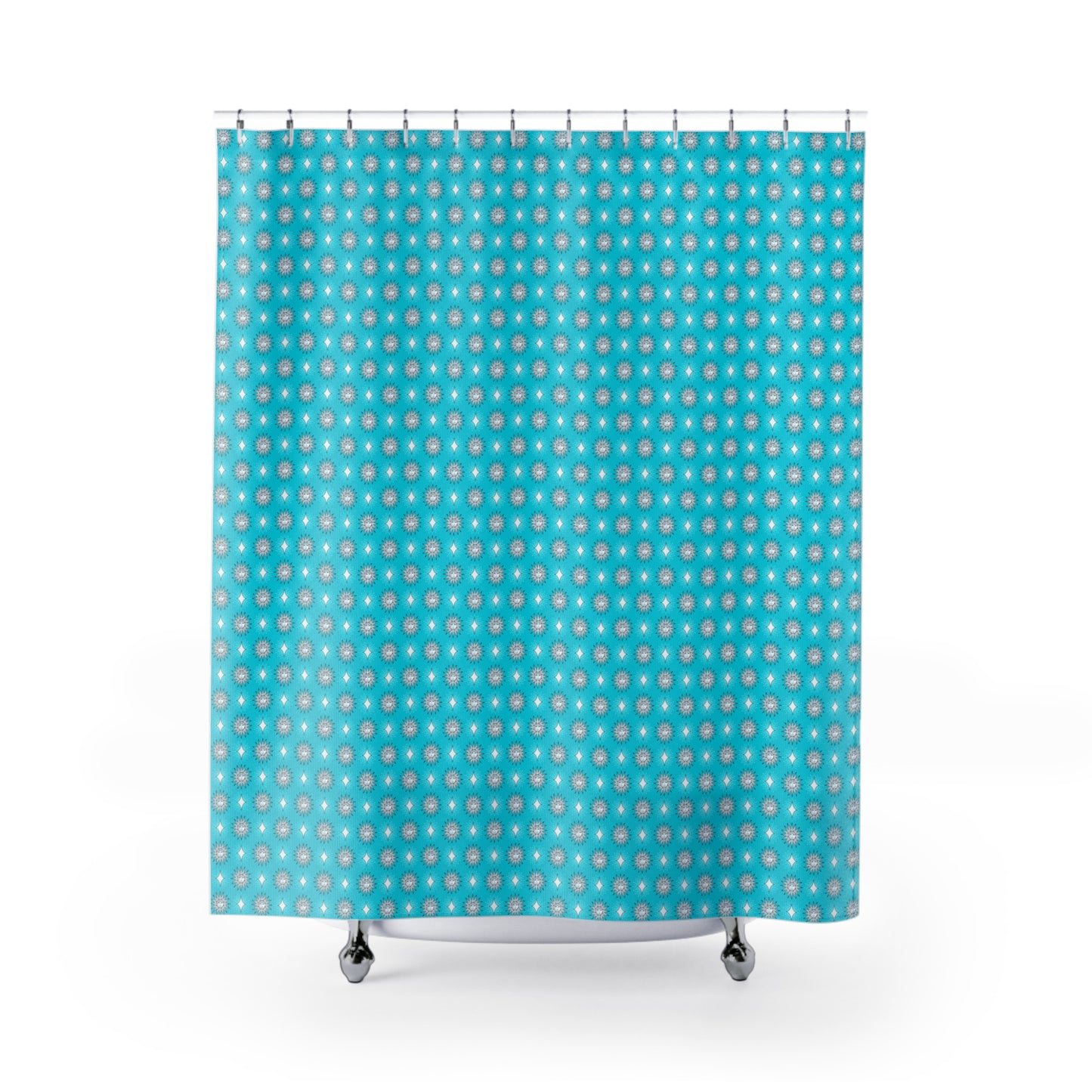 Tif Green Star-crossed Bodies Shower Curtain, 71" x 74"