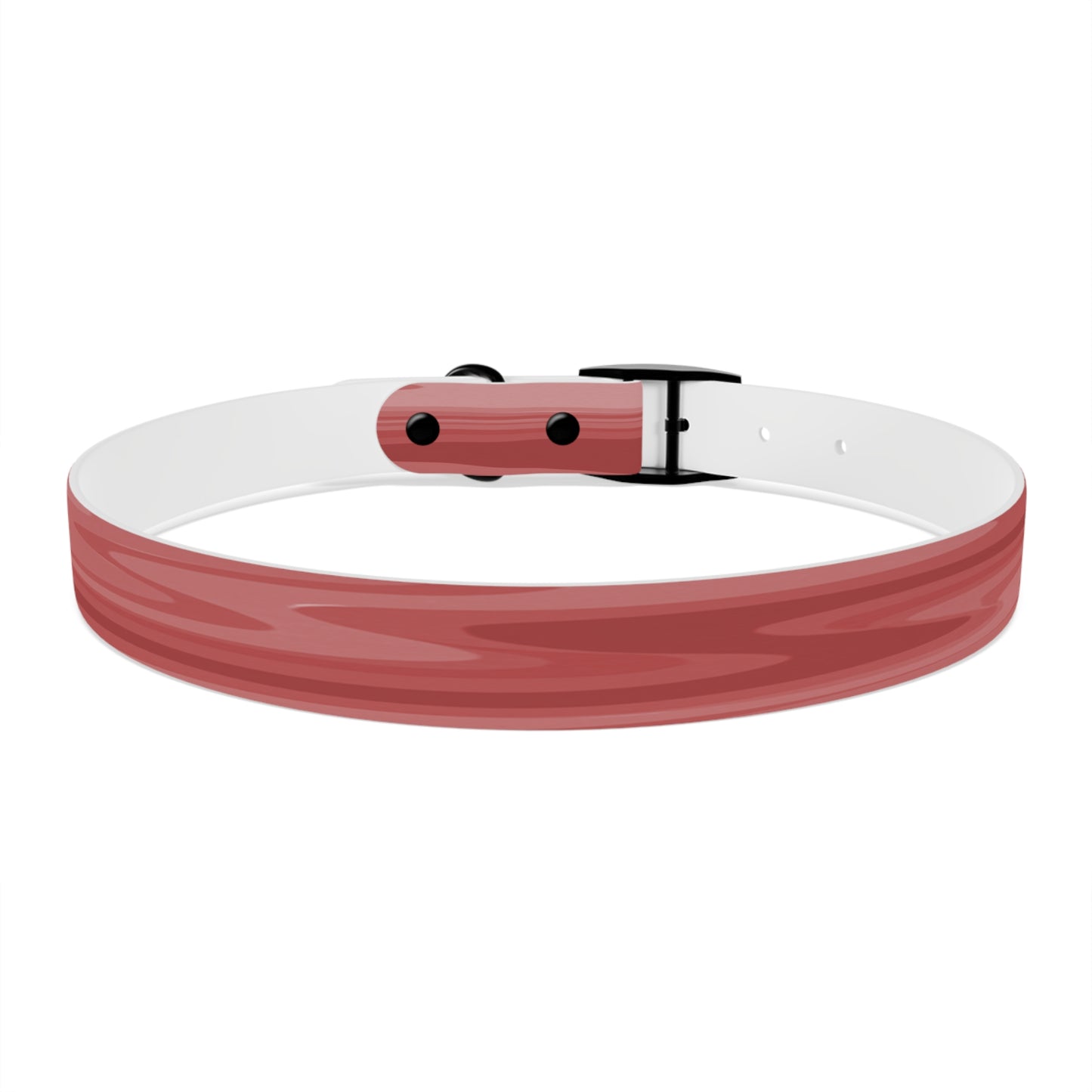 Power Red Wavey Extra Large Dog Collar