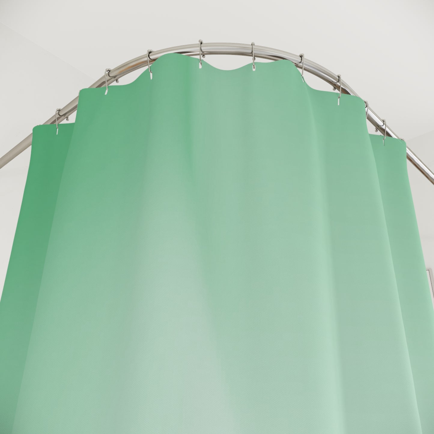 Mint Fade Shower Curtains, 71" x 74"