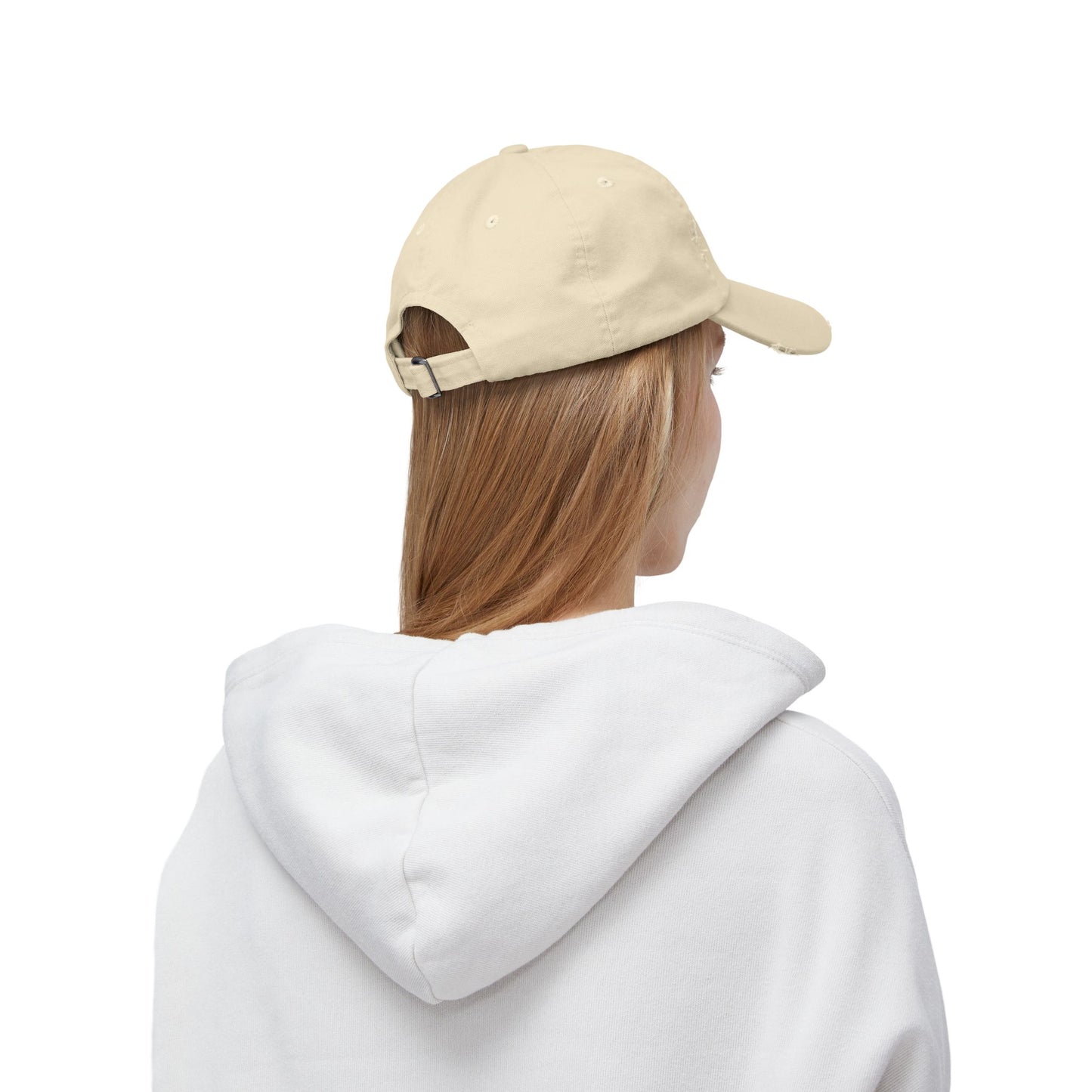 Alpha Maple Leaf Unisex Distressed Cap