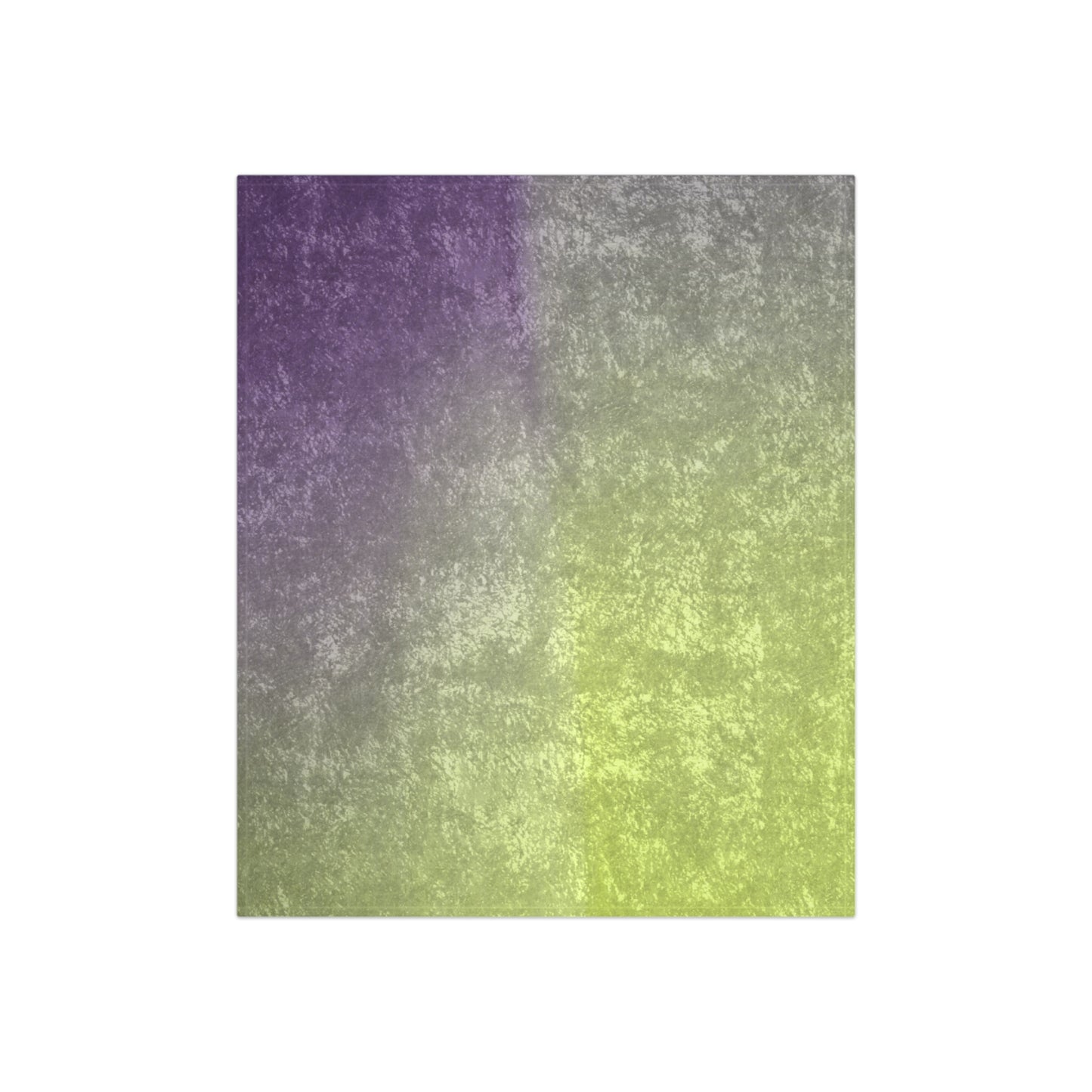 Purple Golden Fade 50" x 60" Crushed Velvet Blanket
