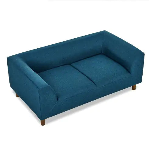 Modern Rectangular Pet Sofa with Arms Suitable For Medium And Large Dogs