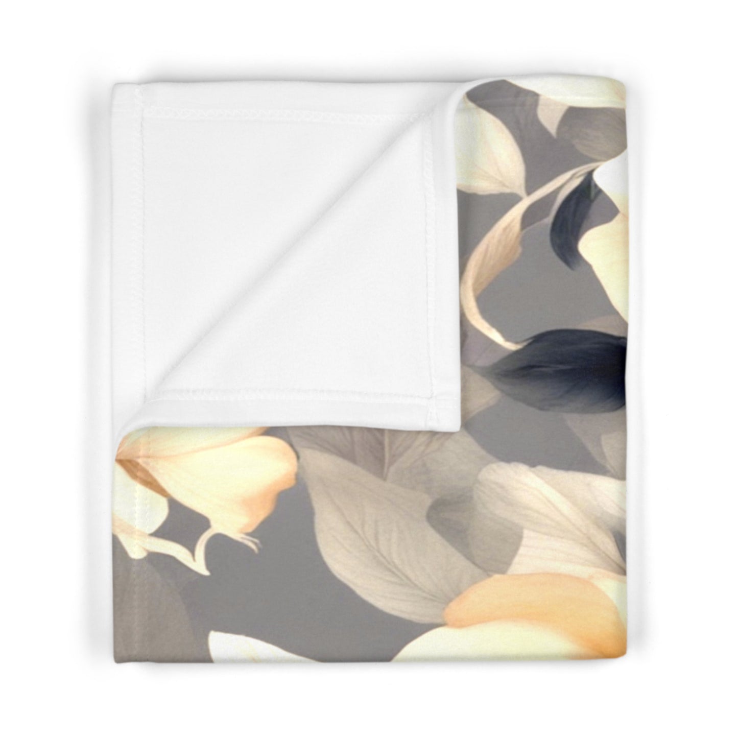 Soft Blossom Floral Bunch Soft Fleece Baby Blanket, 30" x 40"