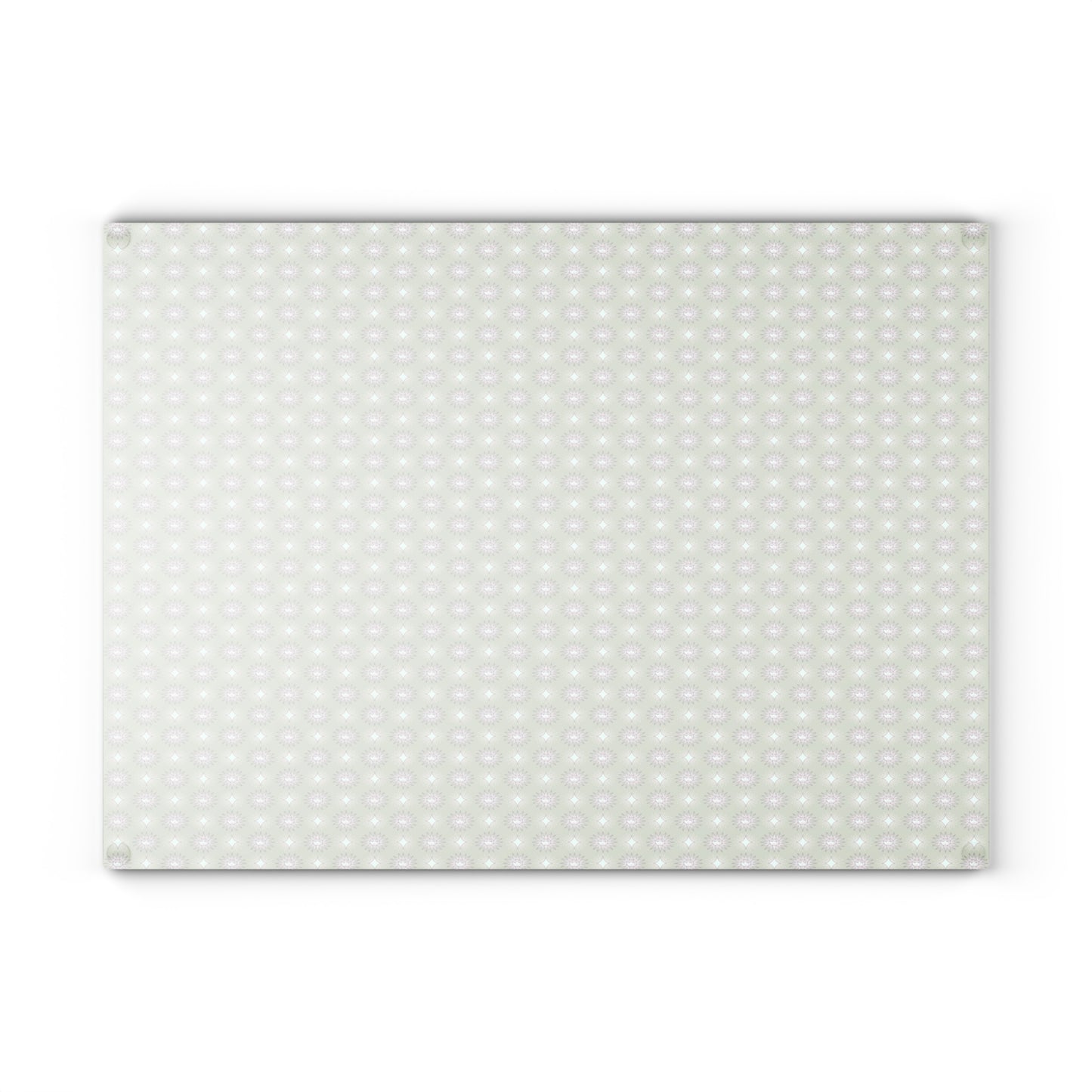Olive Star-crossed Bodies Glass Cutting Board, 11" x 15"