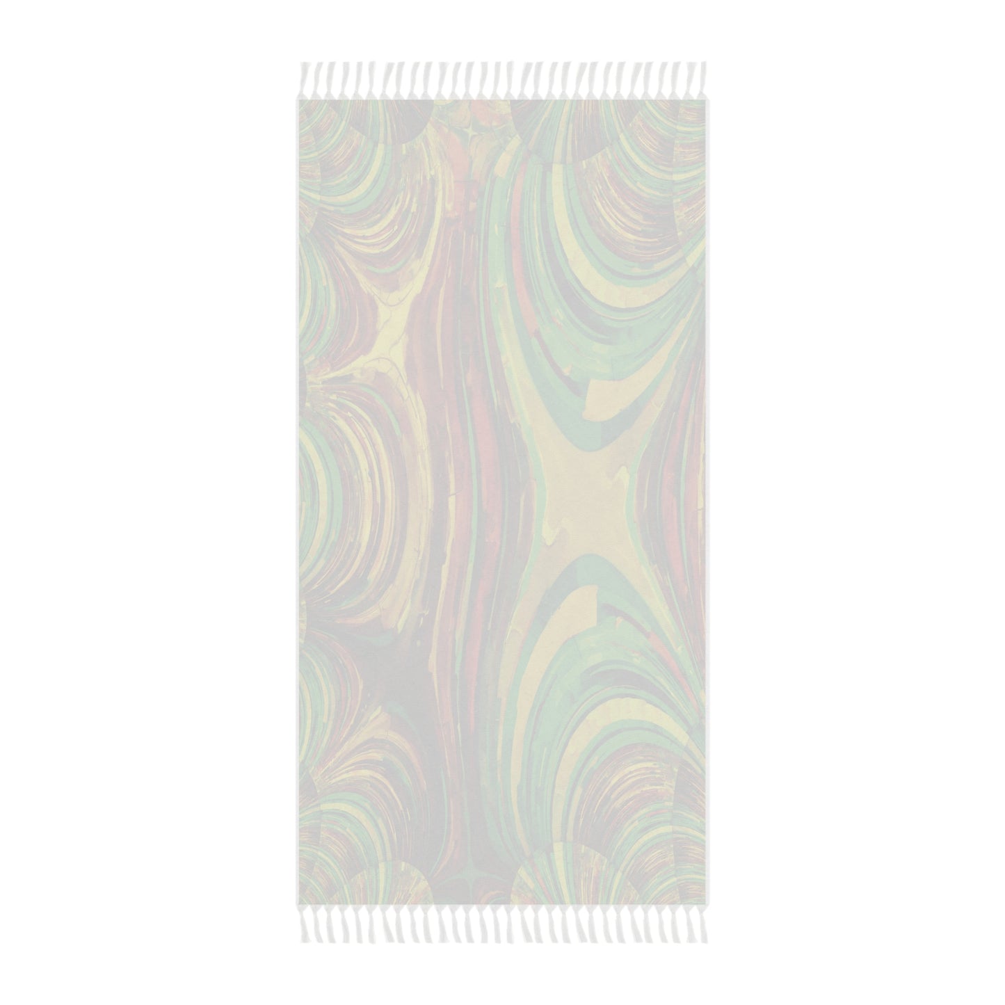 Uzi Spiral Beta 38" × 81" Boho Beach Cloth