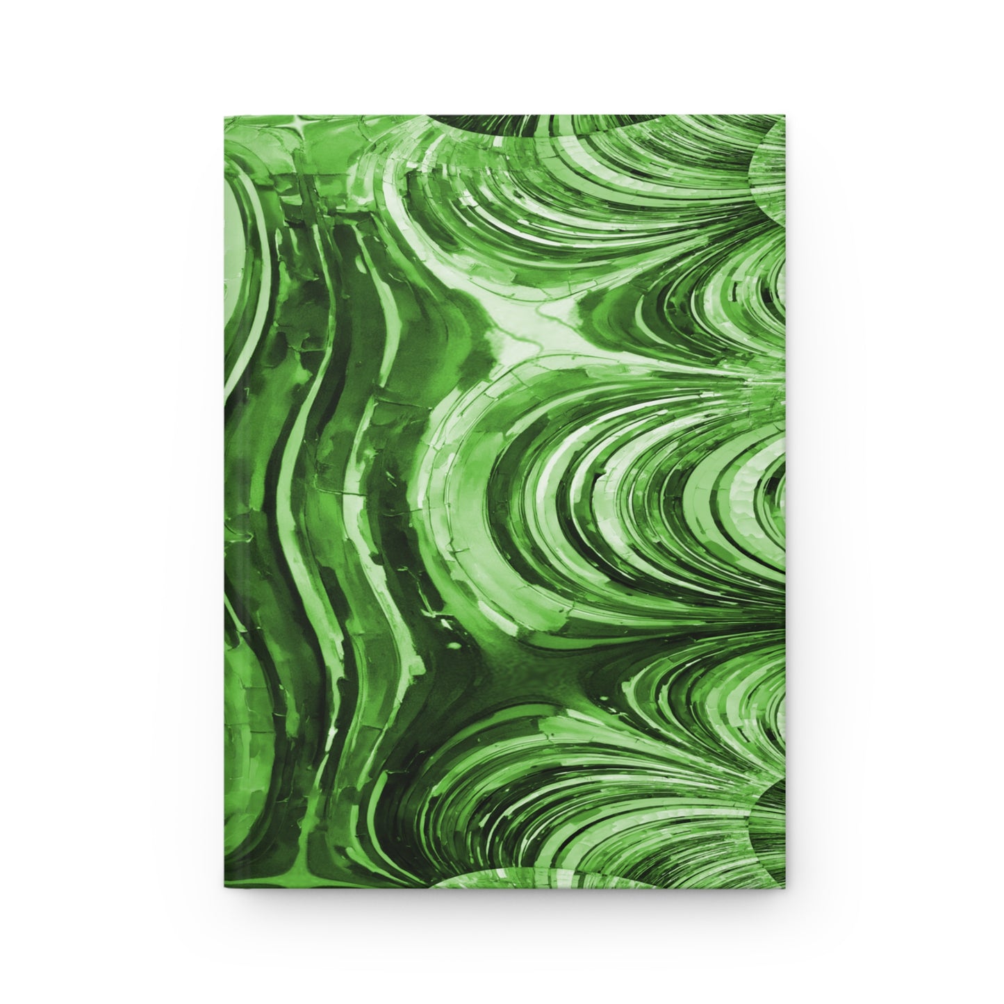 Uzi Spiral Mint Pastel 5.75" x 8" Hardcover Journal Matte with 150 lined pages