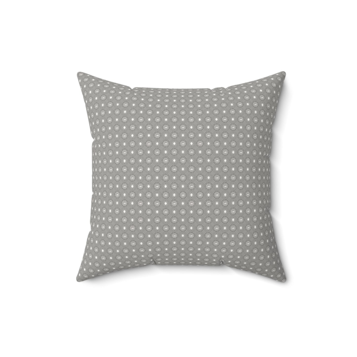 Desaturated Star-crossed Bodies Faux Suede Square Pillow, 16" x 16"