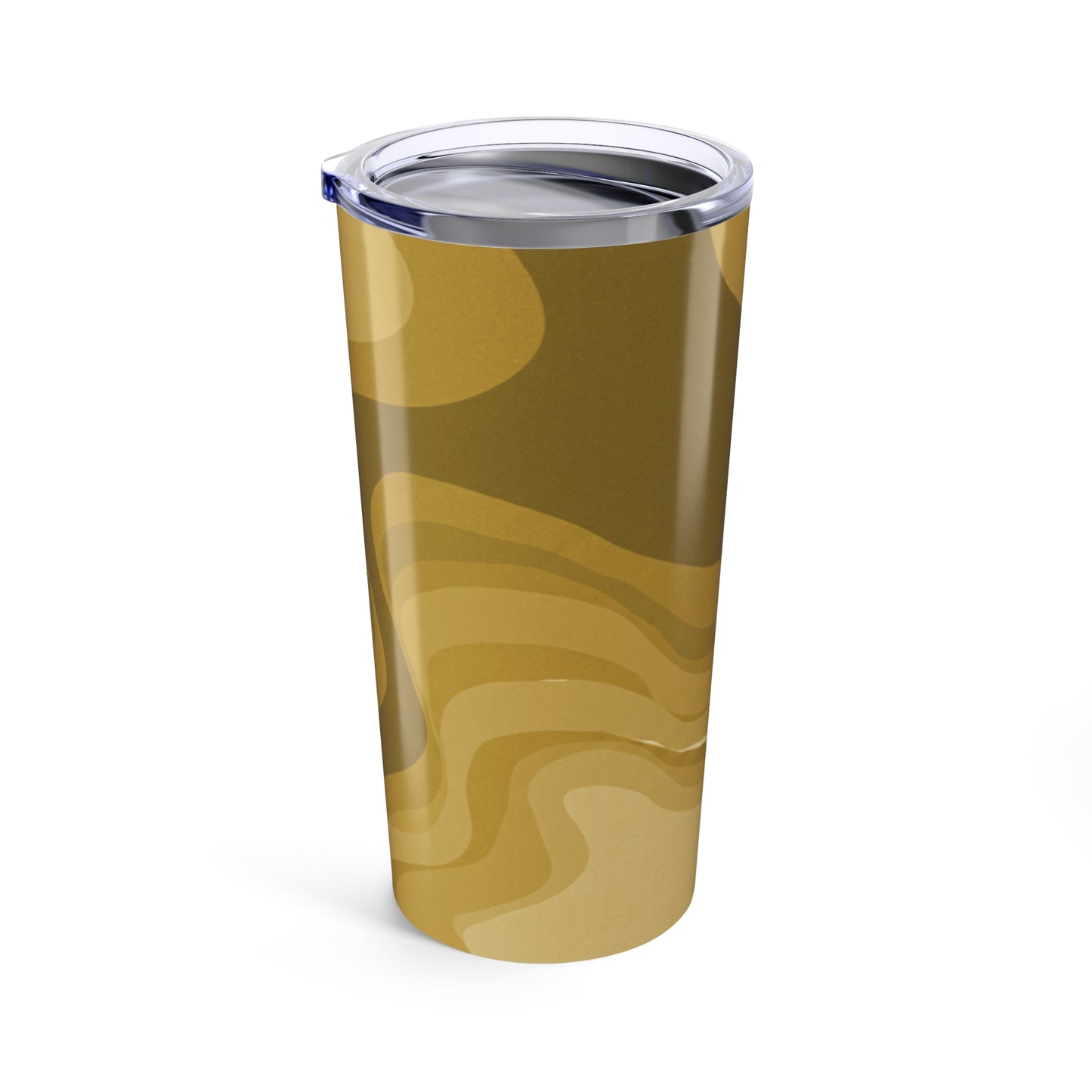 Brown Wavey Tumbler 20oz