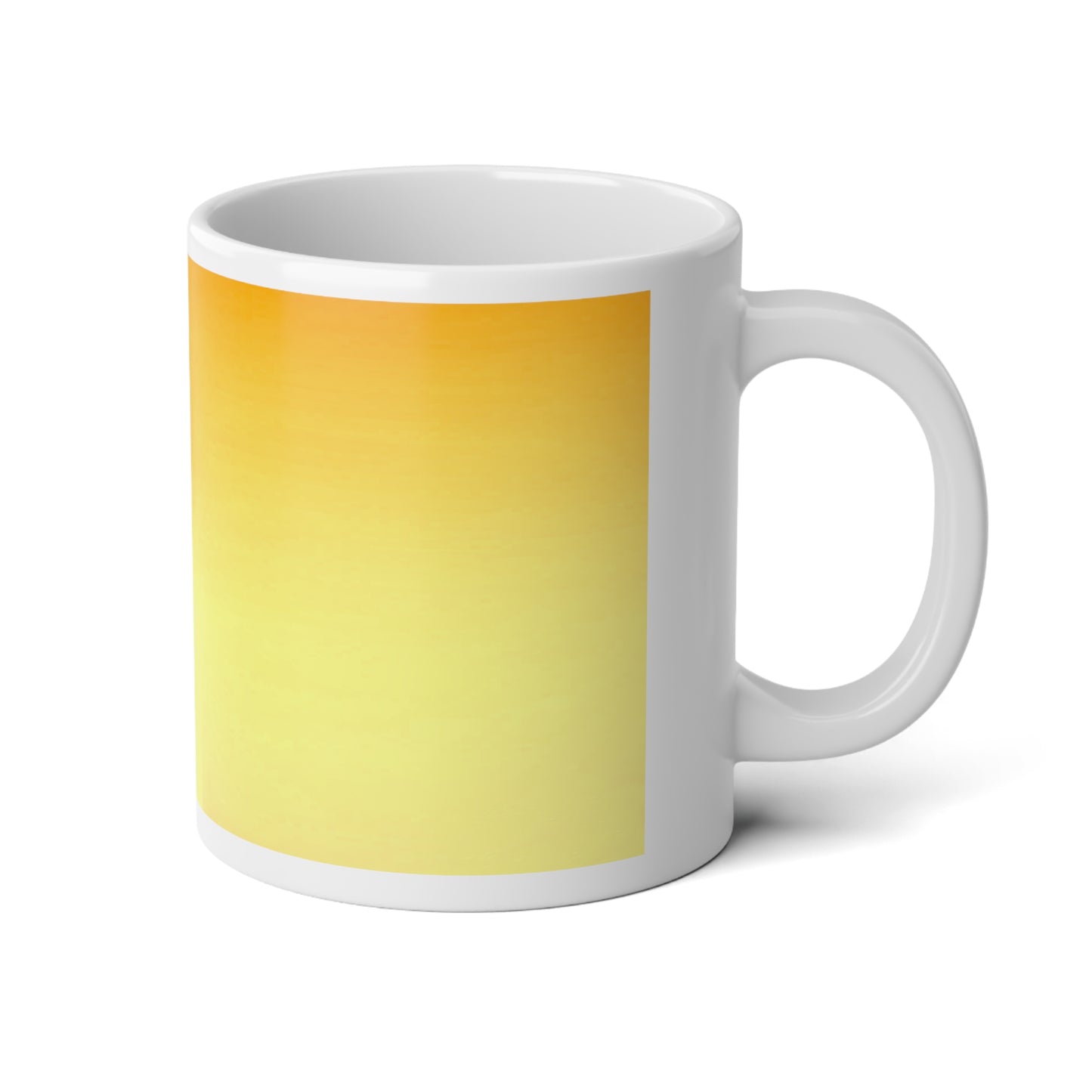 Phoenix Fade 20 oz White Glossy Jumbo Mug