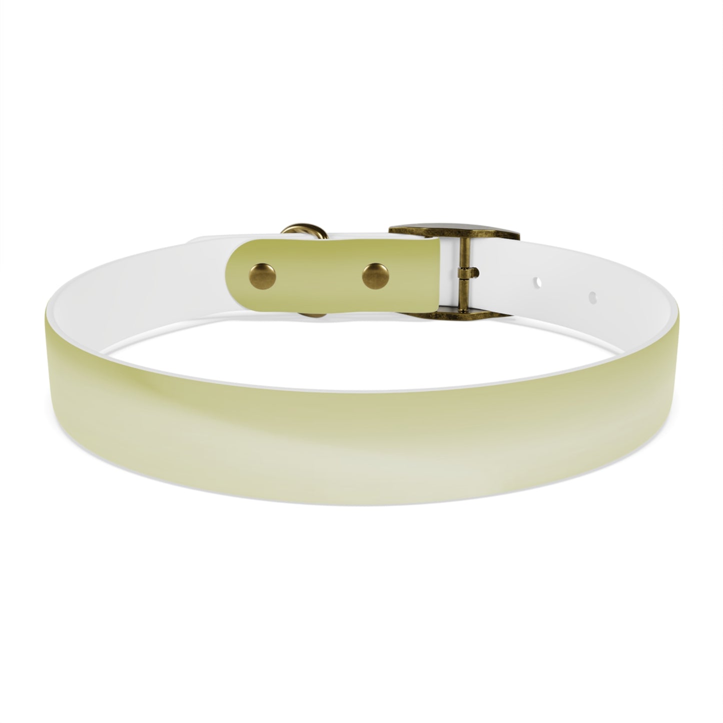 Lemon Fade Large Dog Collar