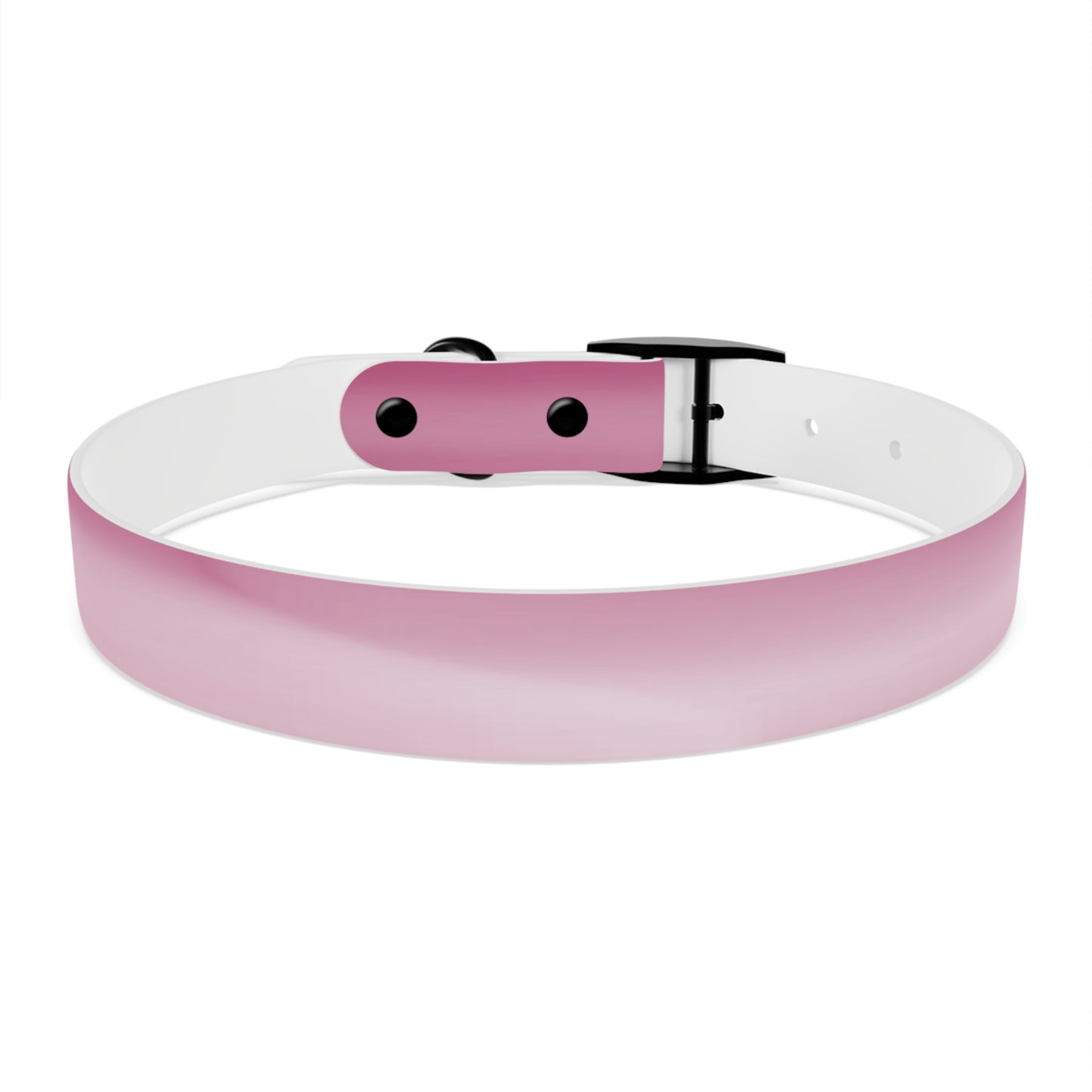 Pink Blush Fade Large Dog Collar