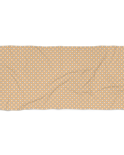 Tan Sunset Star-crossed Bodies 30" x 60" Beach Towel