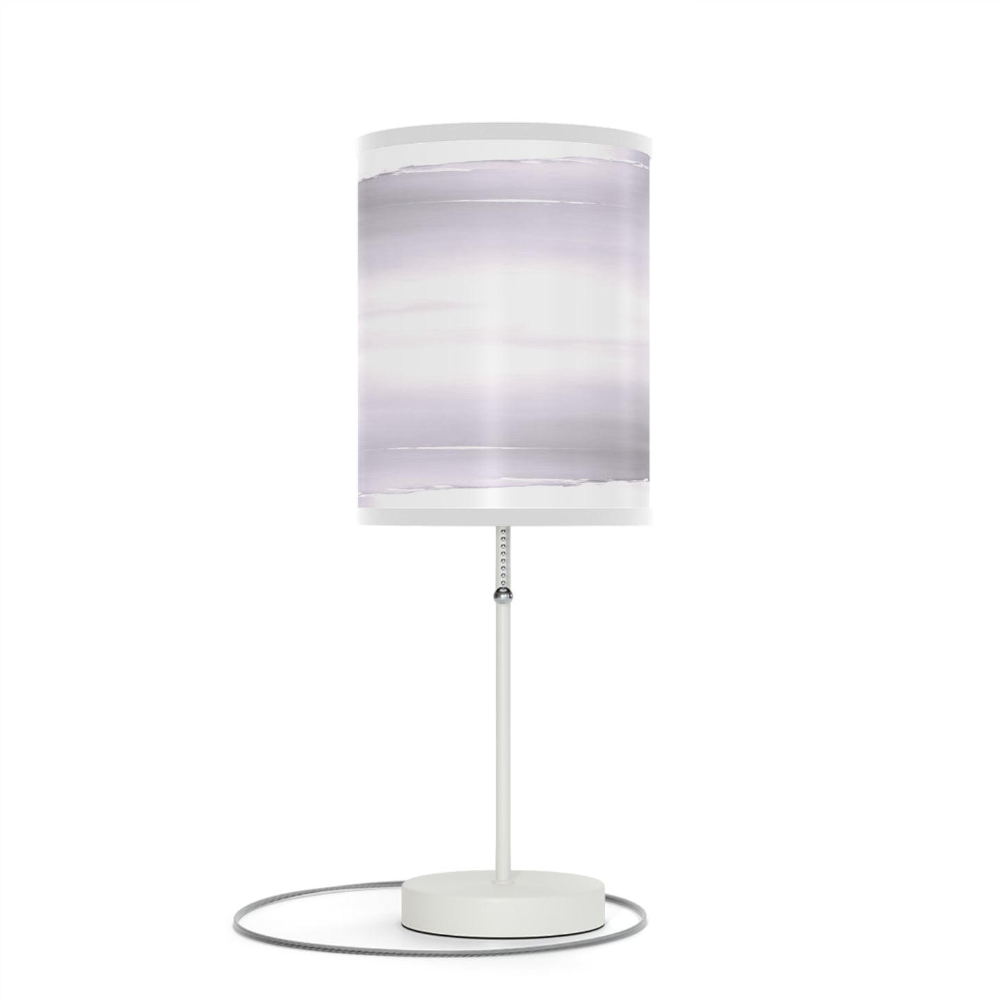 Sephia Sea Dark Fog Table Lamp on a White or Silver Stand, US|CA plug