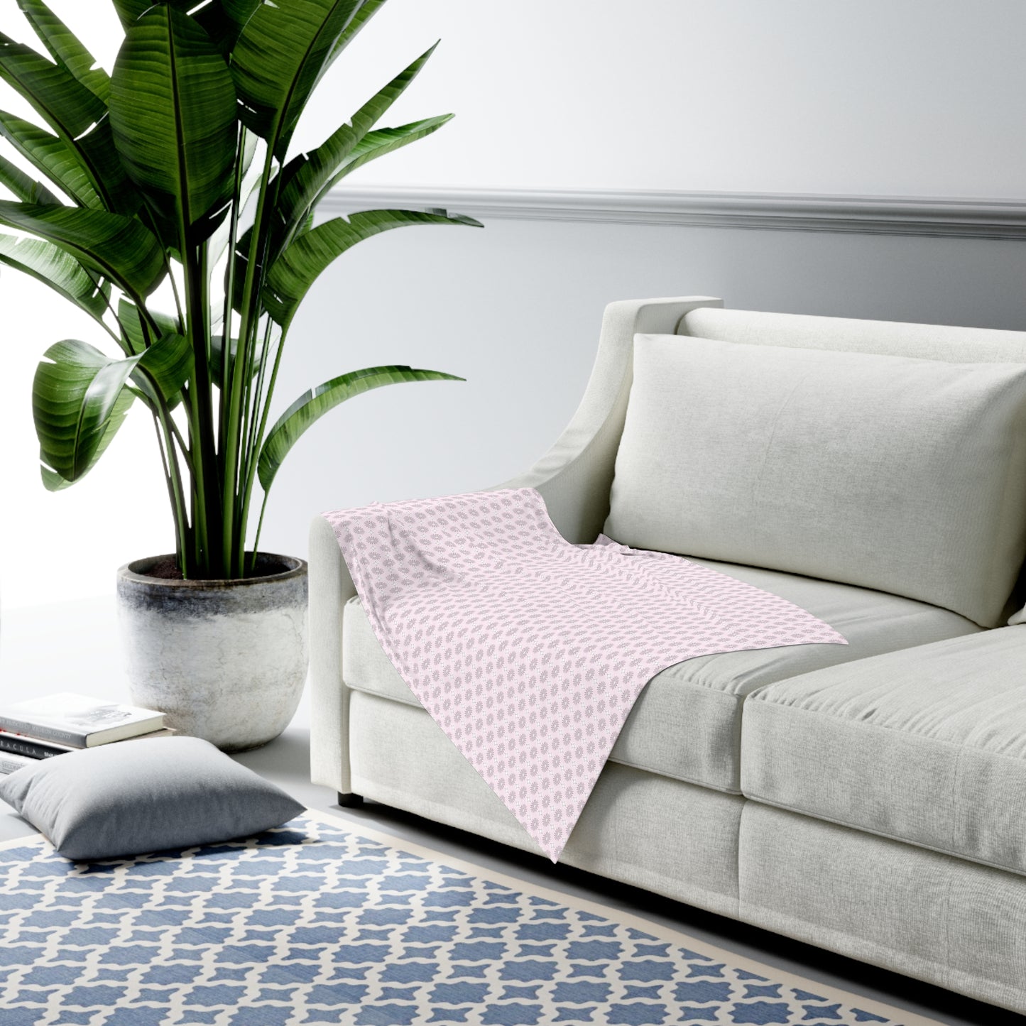 Pink Mornings Star-crossed Bodies Baby Swaddle 30″×40″ Blanket