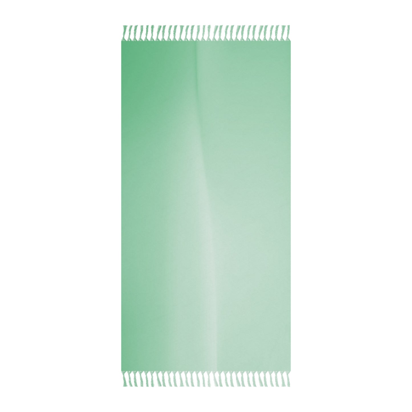 Mint Fade 38" × 81" Boho Beach Cloth