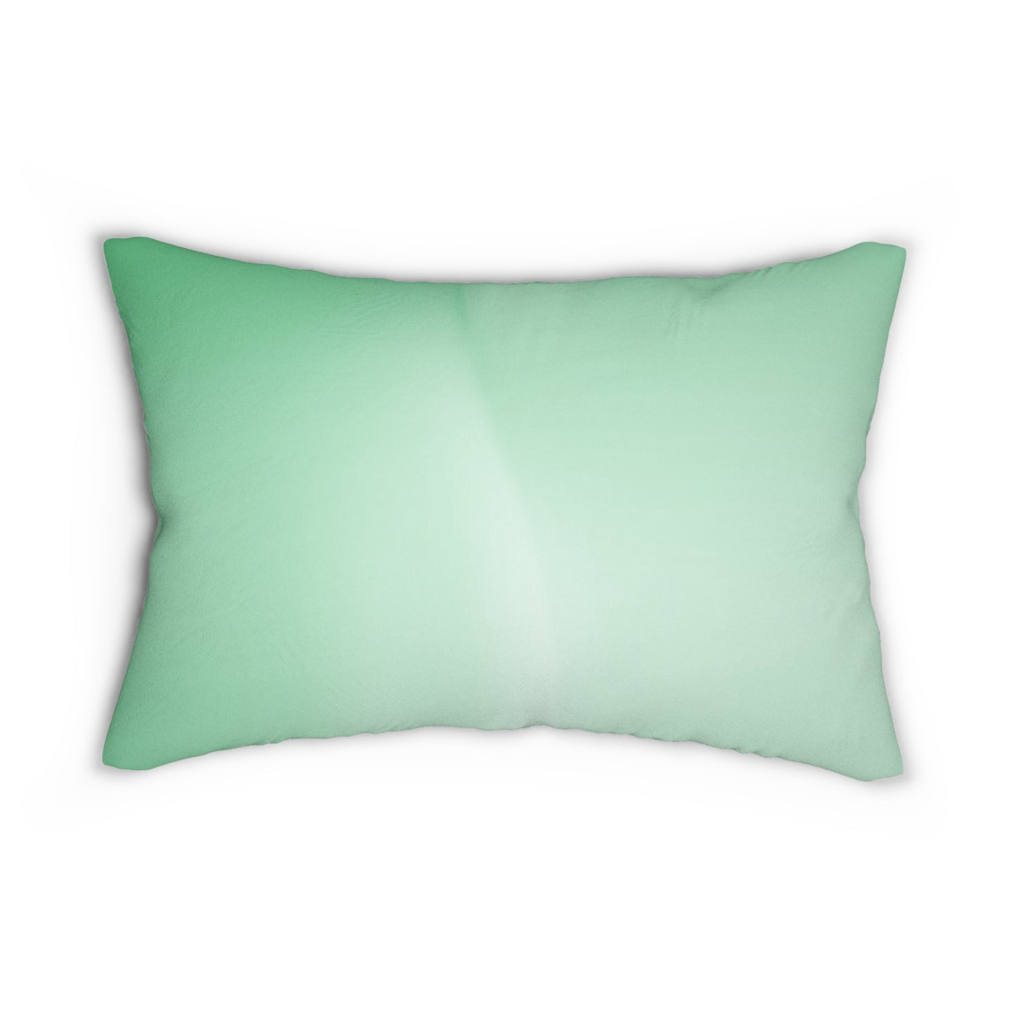 Mint Fade Spun Polyester Lumbar Pillow, 20" x 14"
