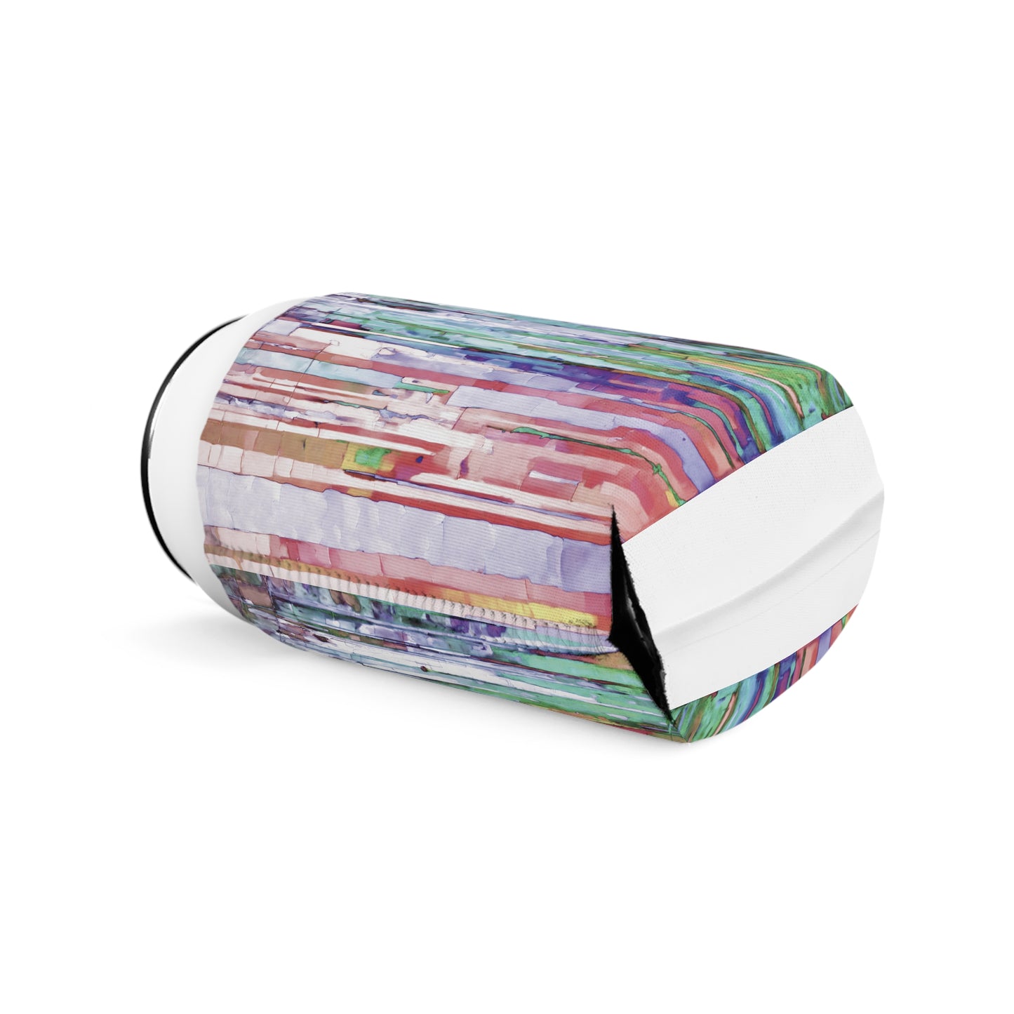Striped Pastels 12 oz Can Cooler Sleeve