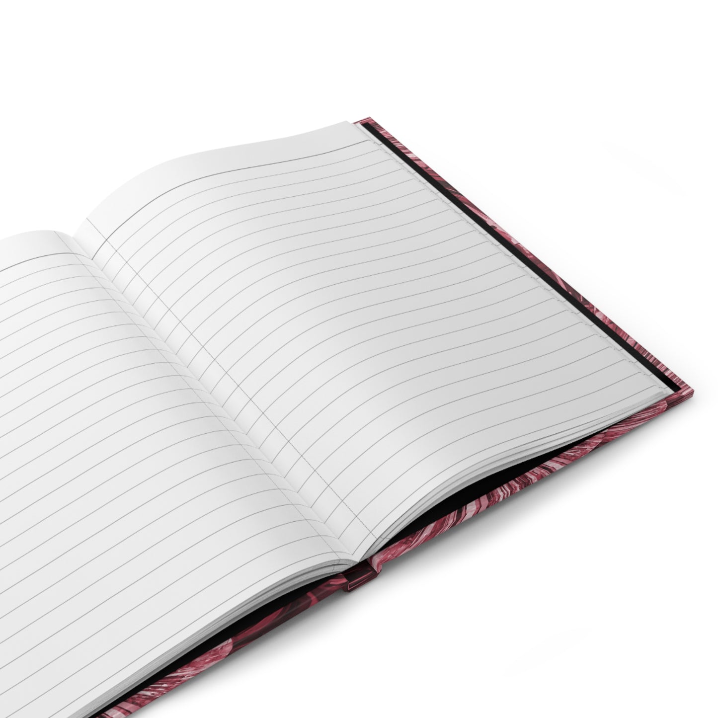 Uzi Spiral Ruby 5.75" x 8" Hardcover Journal Matte with 150 lined pages
