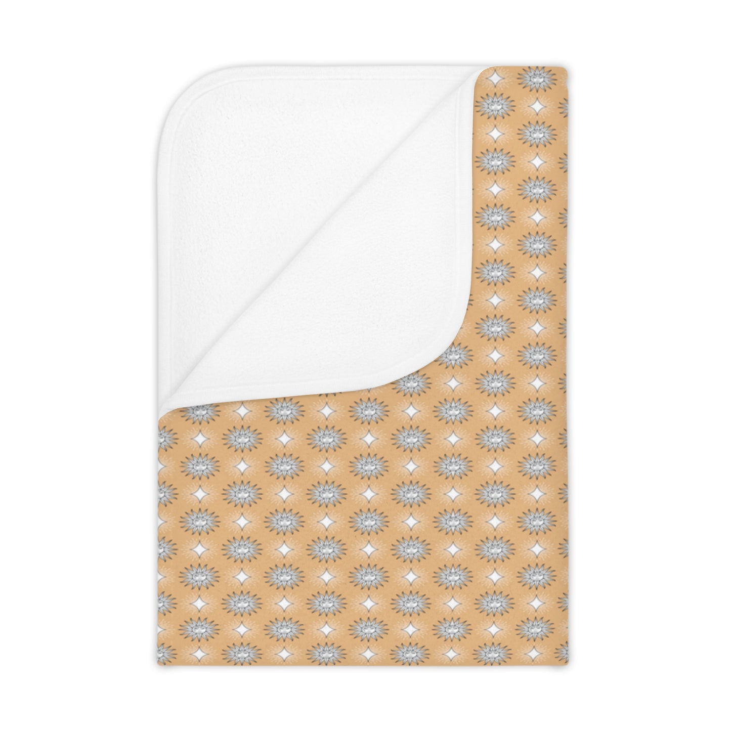 Tan Sunset Star-crossed Bodies Toddler Blanket, 30" x 40"