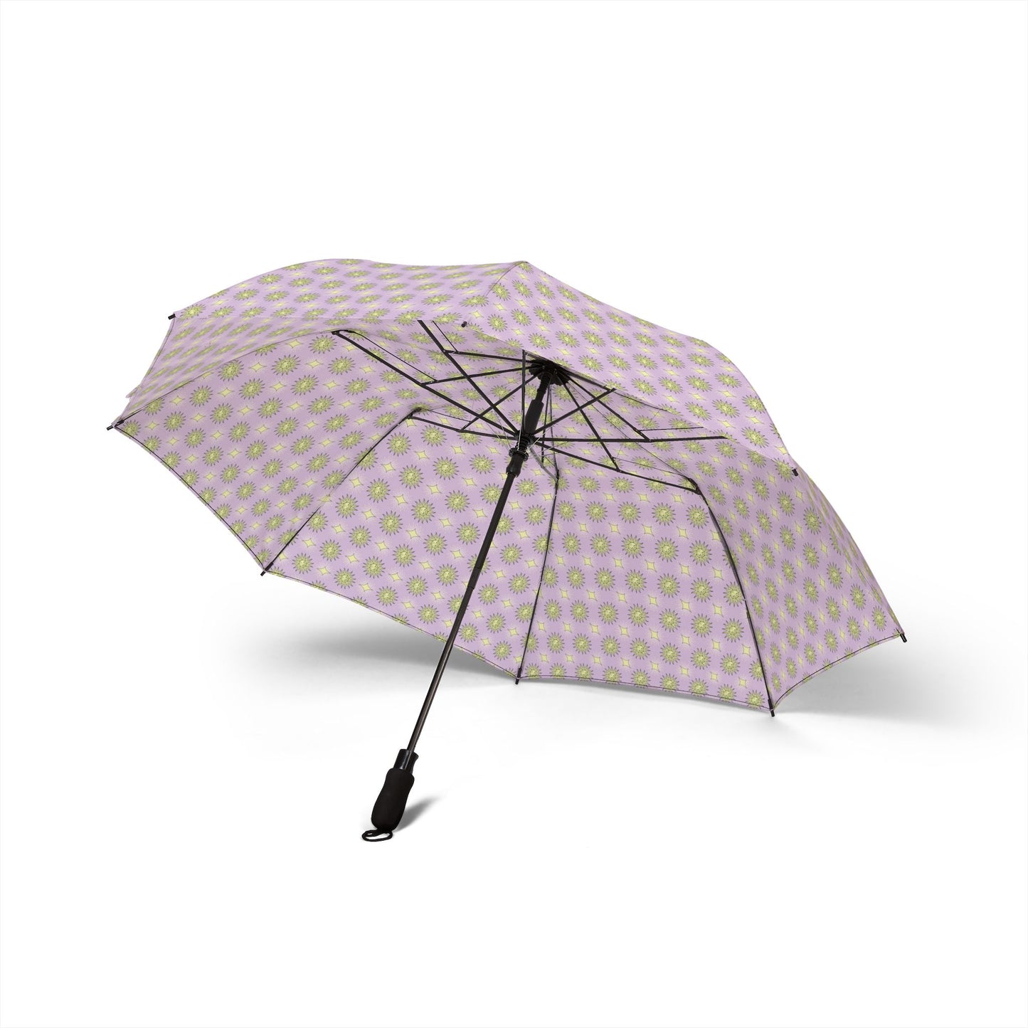 Magenta Star-crossed Bodies Foldable Umbrella - Compact & Chic
