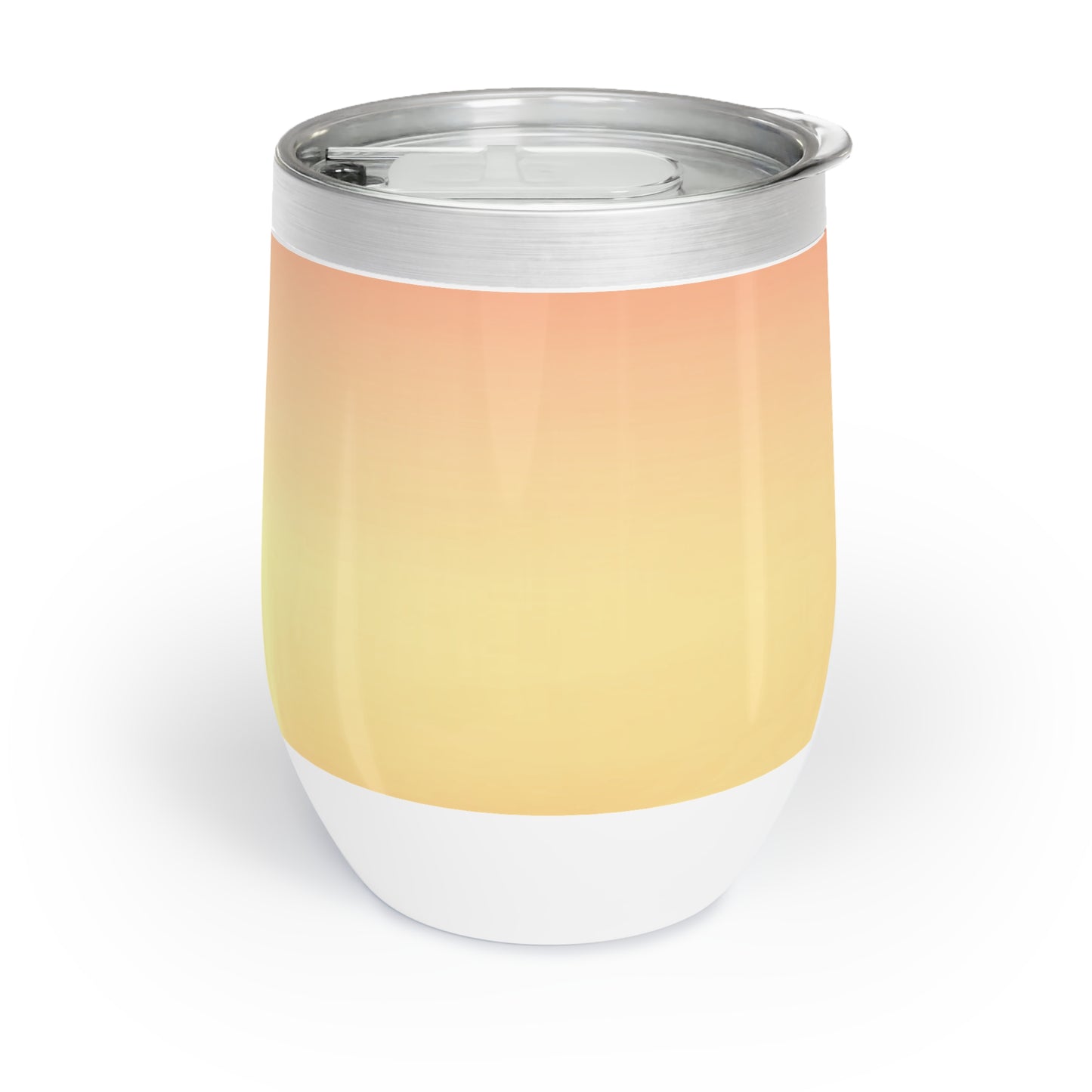 Hot Peach Fade 12 oz Chill Wine Tumbler