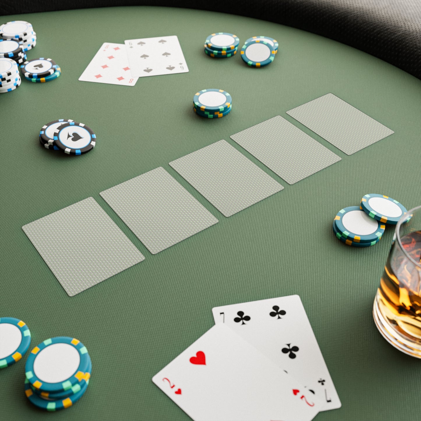 Olive Star-crossed Bodies Poker Cards