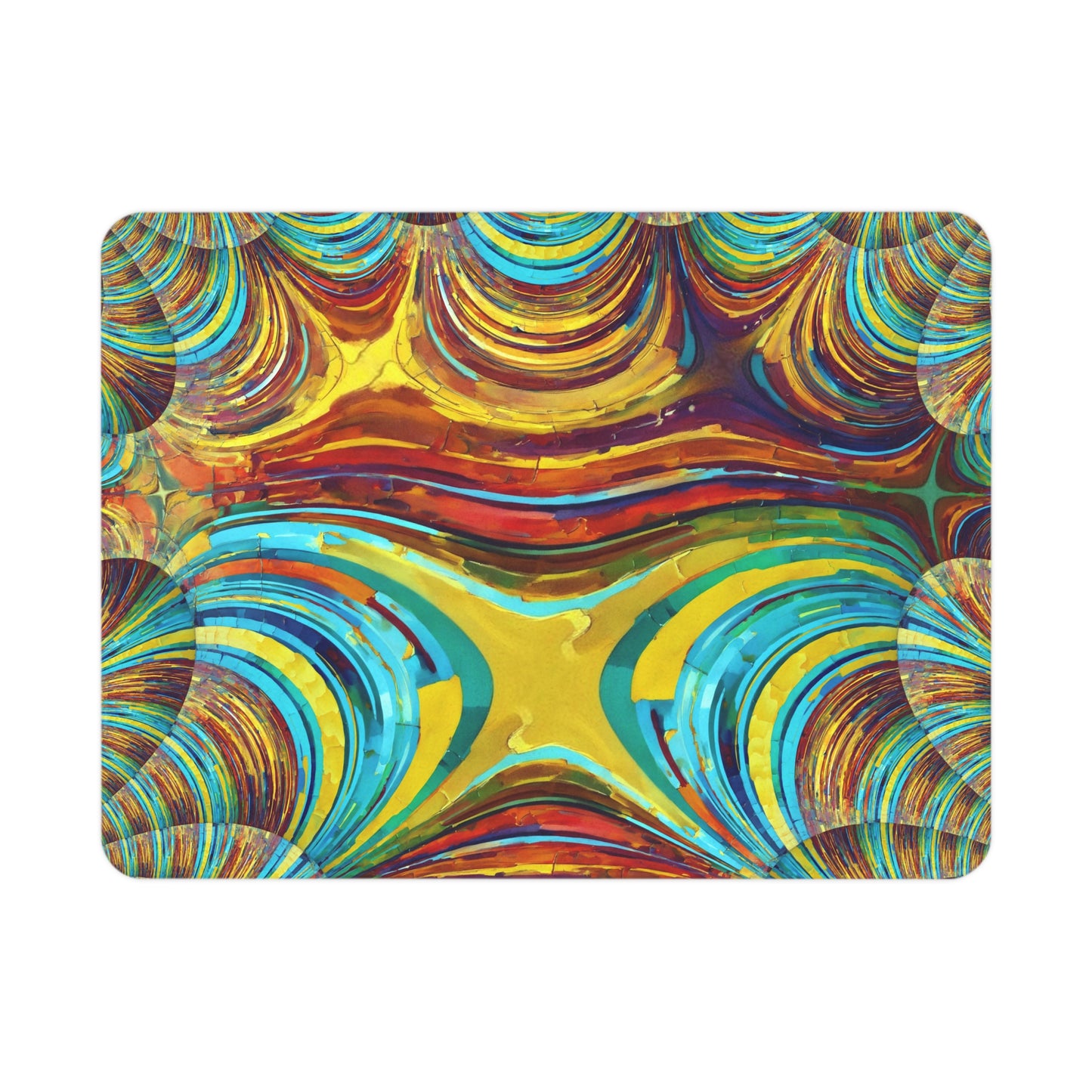 Uzi Spiral Alpha Toddler Blanket, 30" x 40"