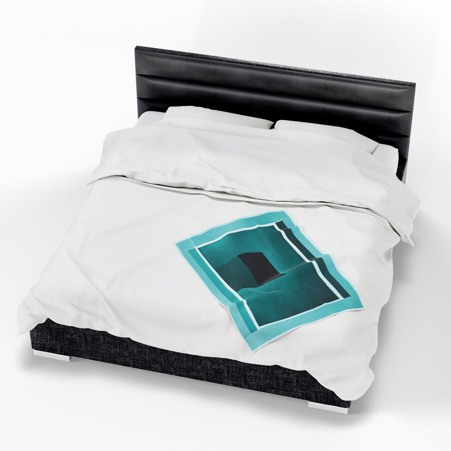 Tif Shadow Velveteen Plush Blanket, 30" x 40"