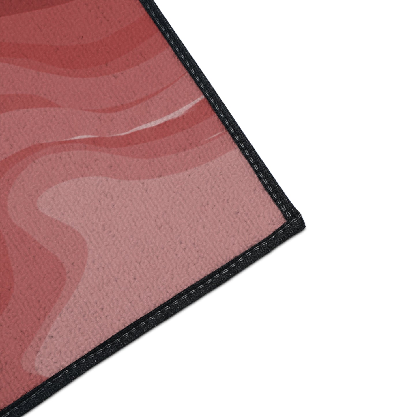 Power Red Wavey 24" x 36" Heavy Duty Floor Mat