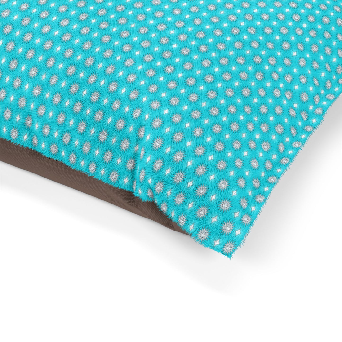 Tif Green Star-crossed Bodies Pet Bed, 28" × 18"