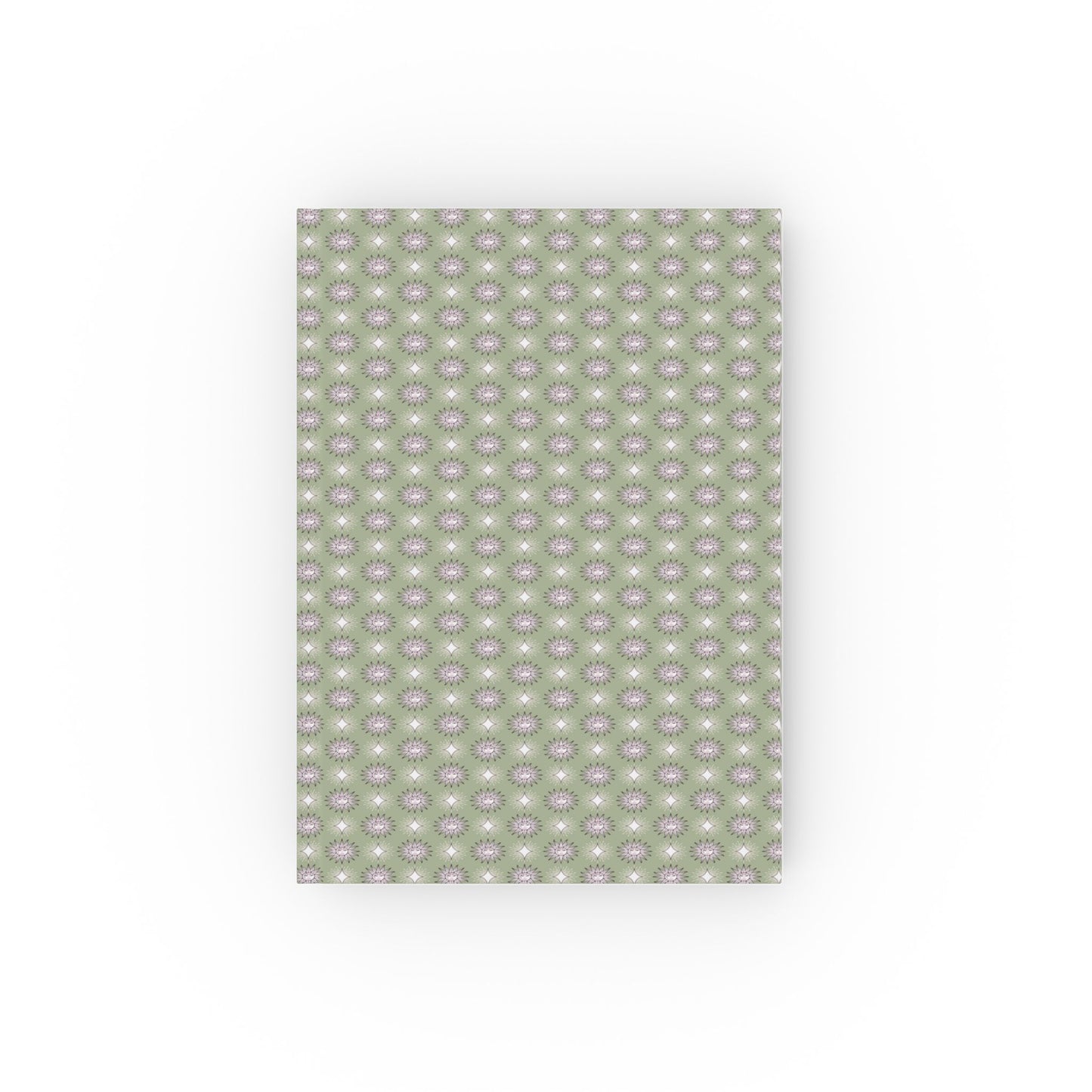 Olive Star-crossed Bodies Hard Backed Journal with 128 blank pages, 5.2" x 7.4"