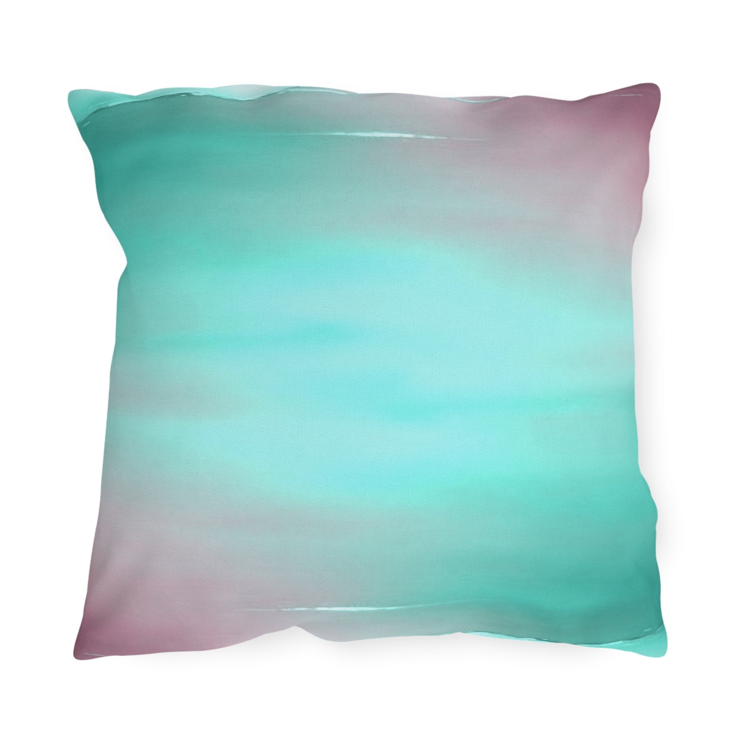 Green Sea Lavender Fog 18" x 18" Outdoor Pillow