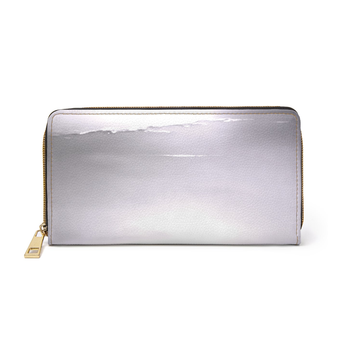 Sephia Sea Dark Fog Elegant Abstract Zipper Wallet - Stylish & Functional Accessory for Everyday Use