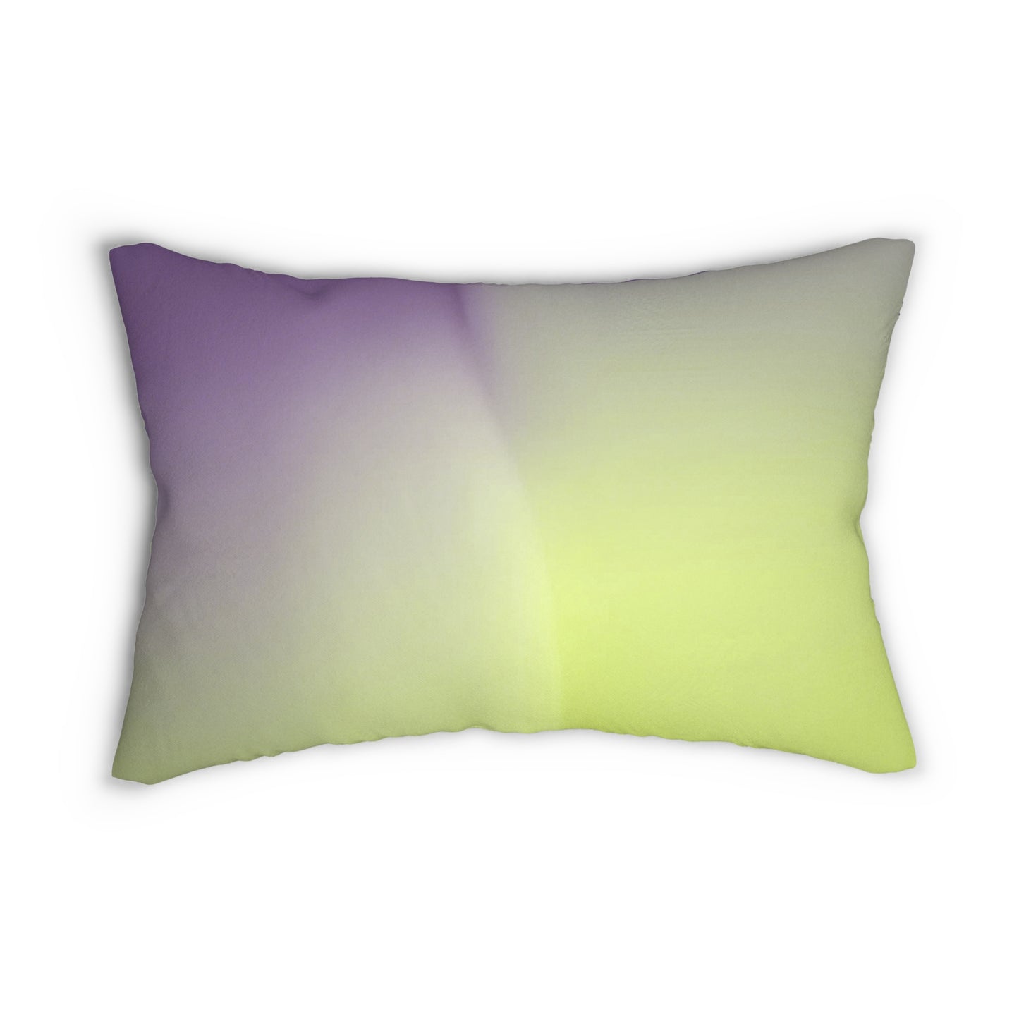 Purple Golden Fade Spun Polyester Lumbar Pillow, 20" x 14"