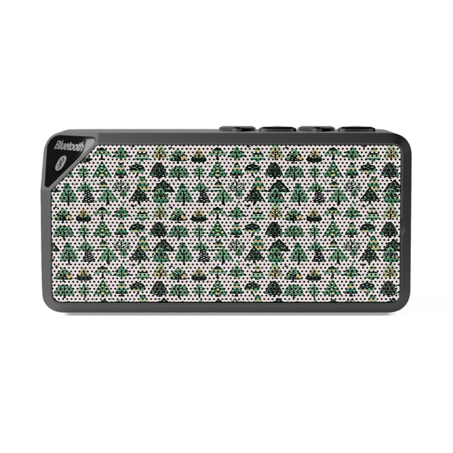 Mini Vintage Green Trees Jabba Bluetooth Speaker