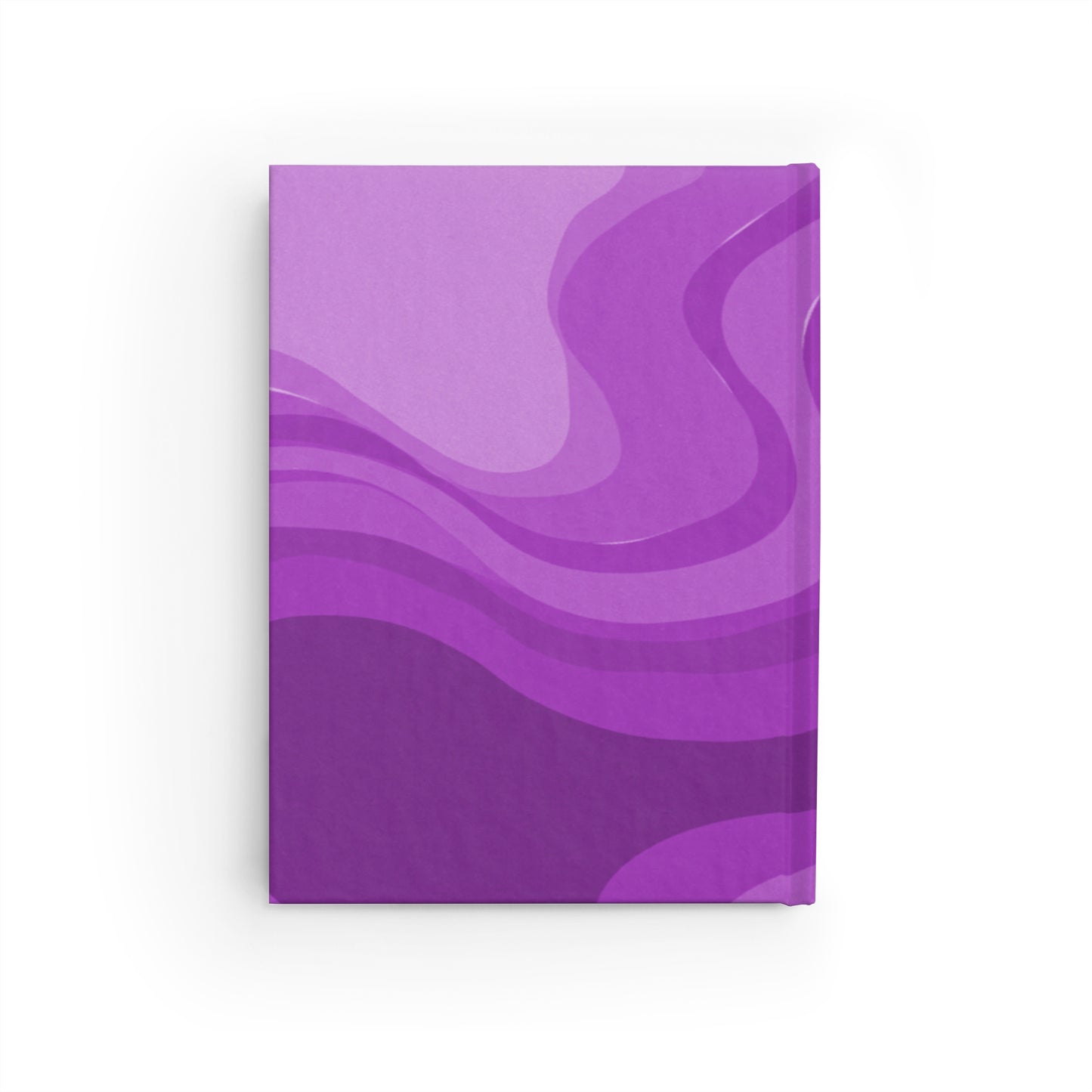 Wavey Purple Wavey 5" x 7" Journal - 128 Blank pages