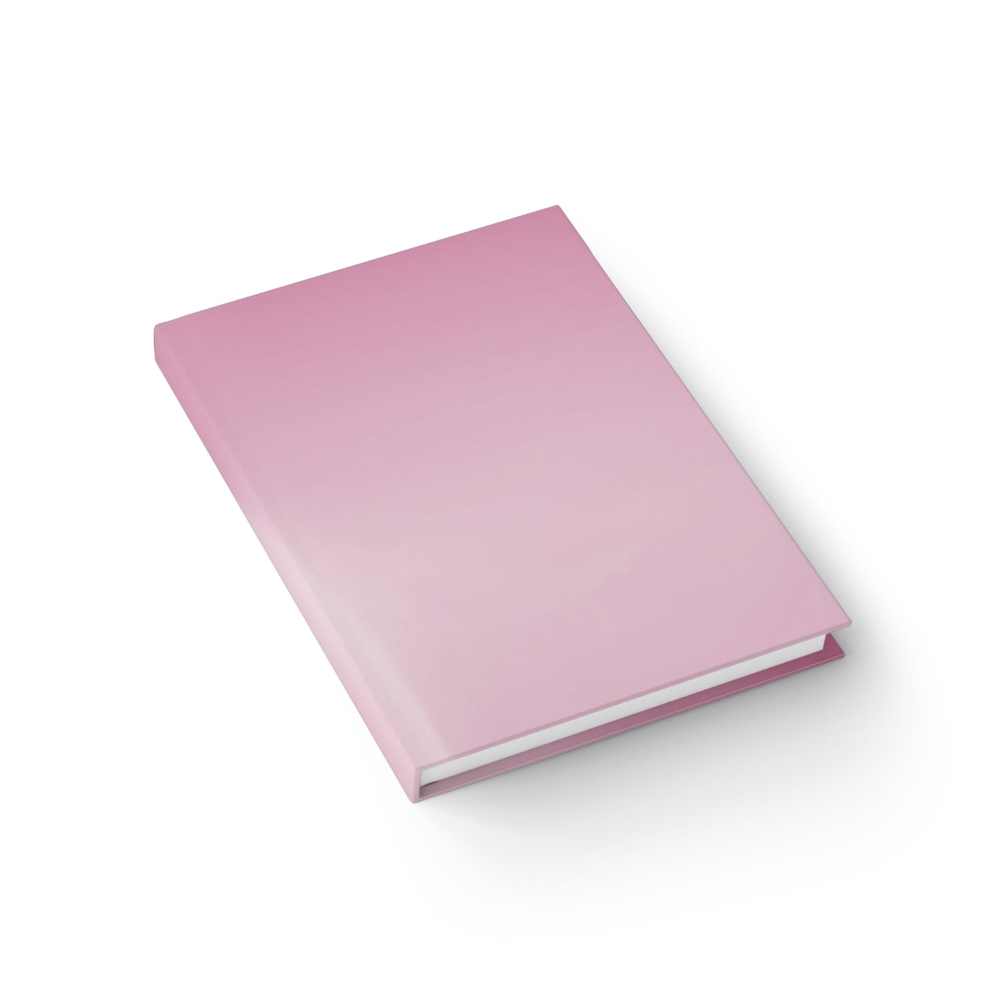 Pink Blush Fade 5" x 7" Journal - 128 Ruled Line pages