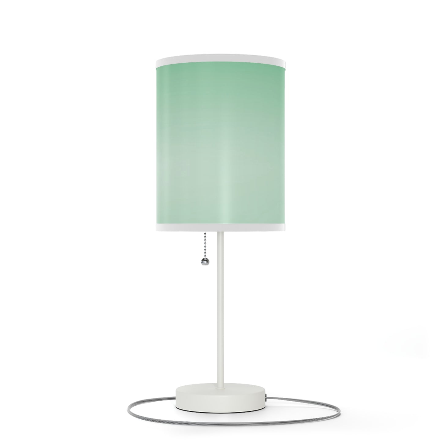 Mint Fade Table Lamp on a White or Silver Stand, US|CA plug