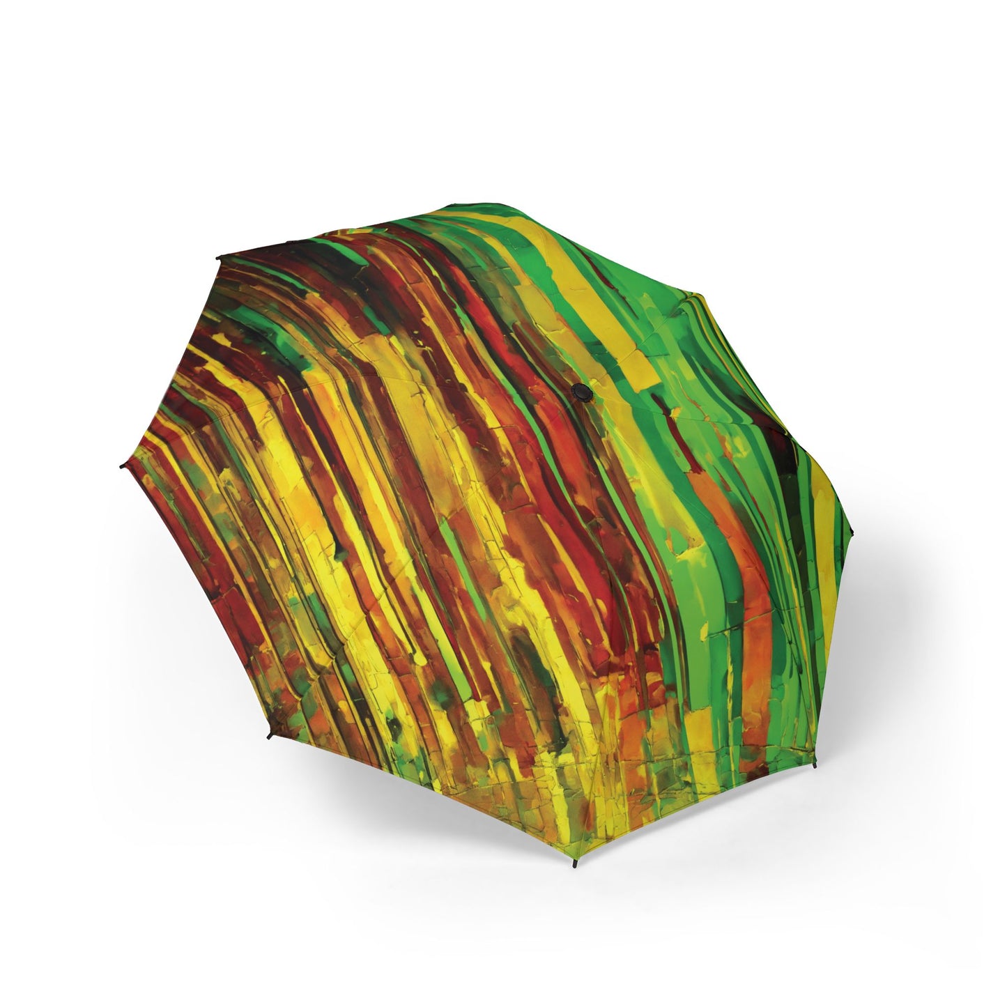Striped Beta Foldable Umbrella - Compact & Chic