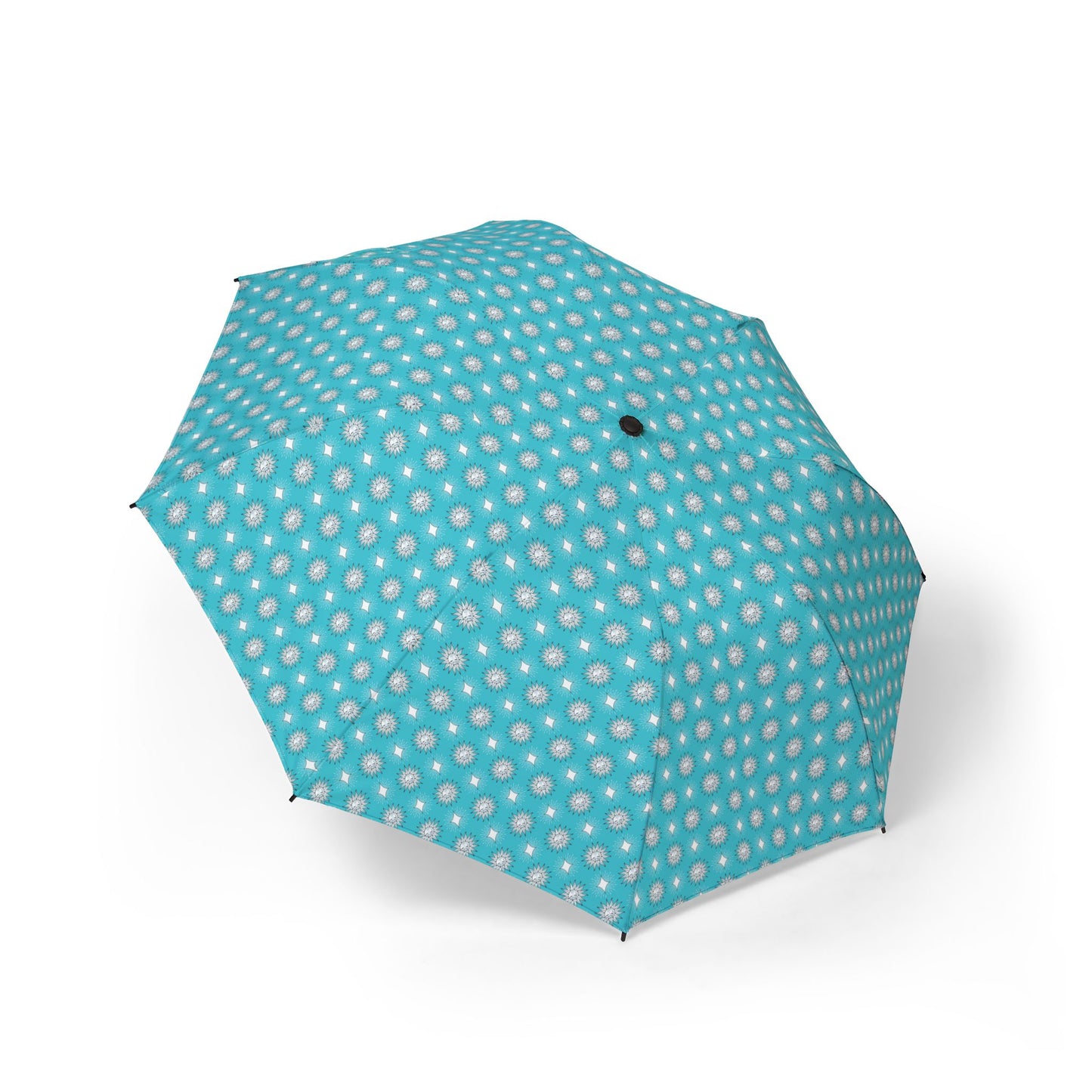 Tif Green Star-crossed Bodies Foldable Umbrella - Compact & Chic