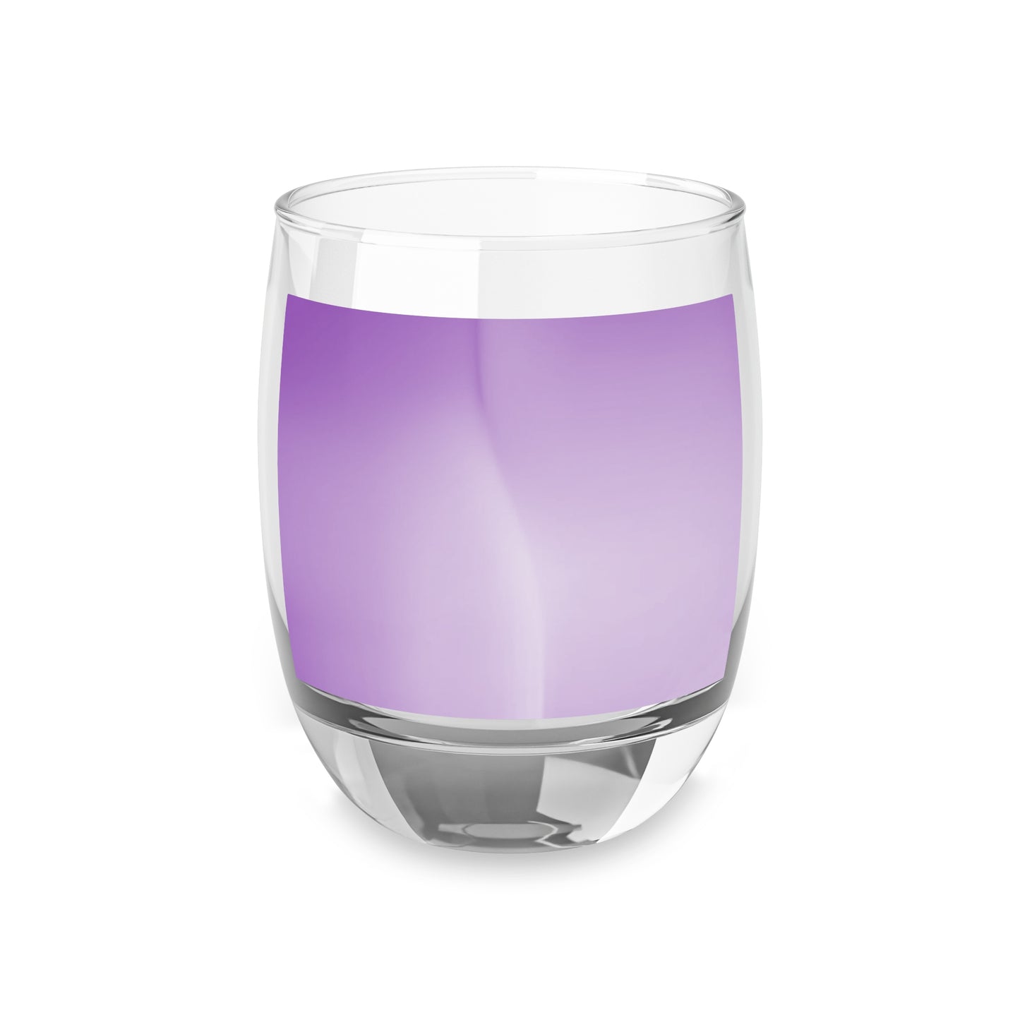 Soft Lavender Fade Whiskey Glass, 6 oz