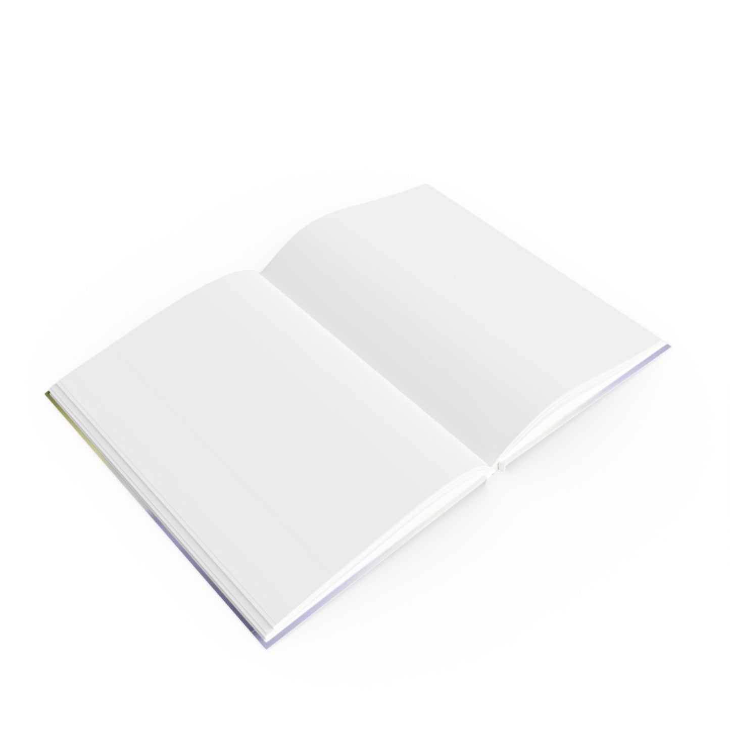 Lavender Sea Golden Fog 5.2" x 7.4" Hard Backed Journal with 128 blank pages