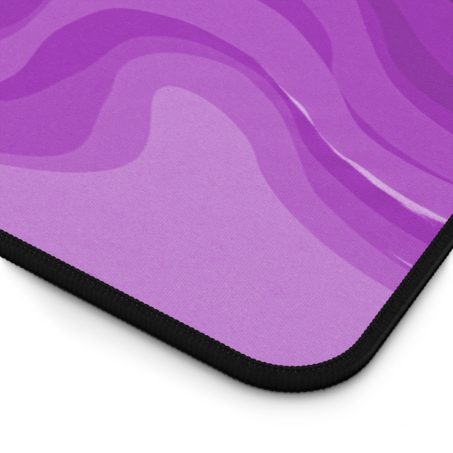 Wavey Purple Wavey 12" x 18" Desk Mat