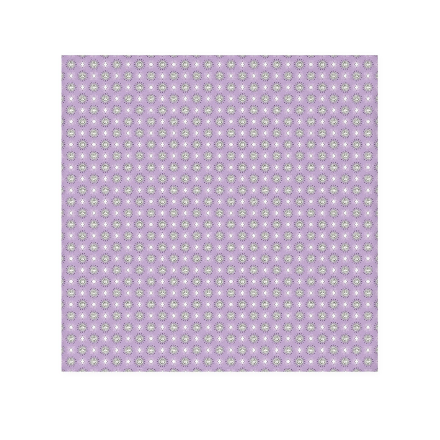 Lavender Star-crossed Bodies Face Towel, 13" x 13"