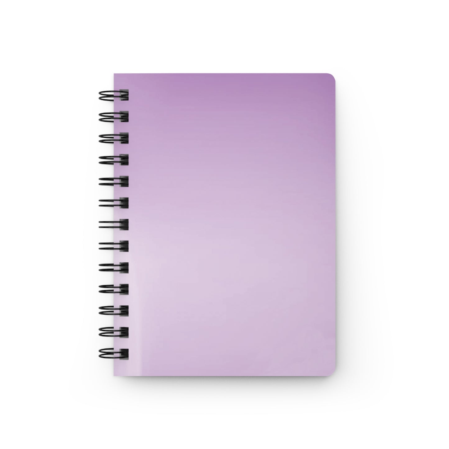 Soft Lavender Fade Spiral Bound Journal, 5" x 7" 150 pages