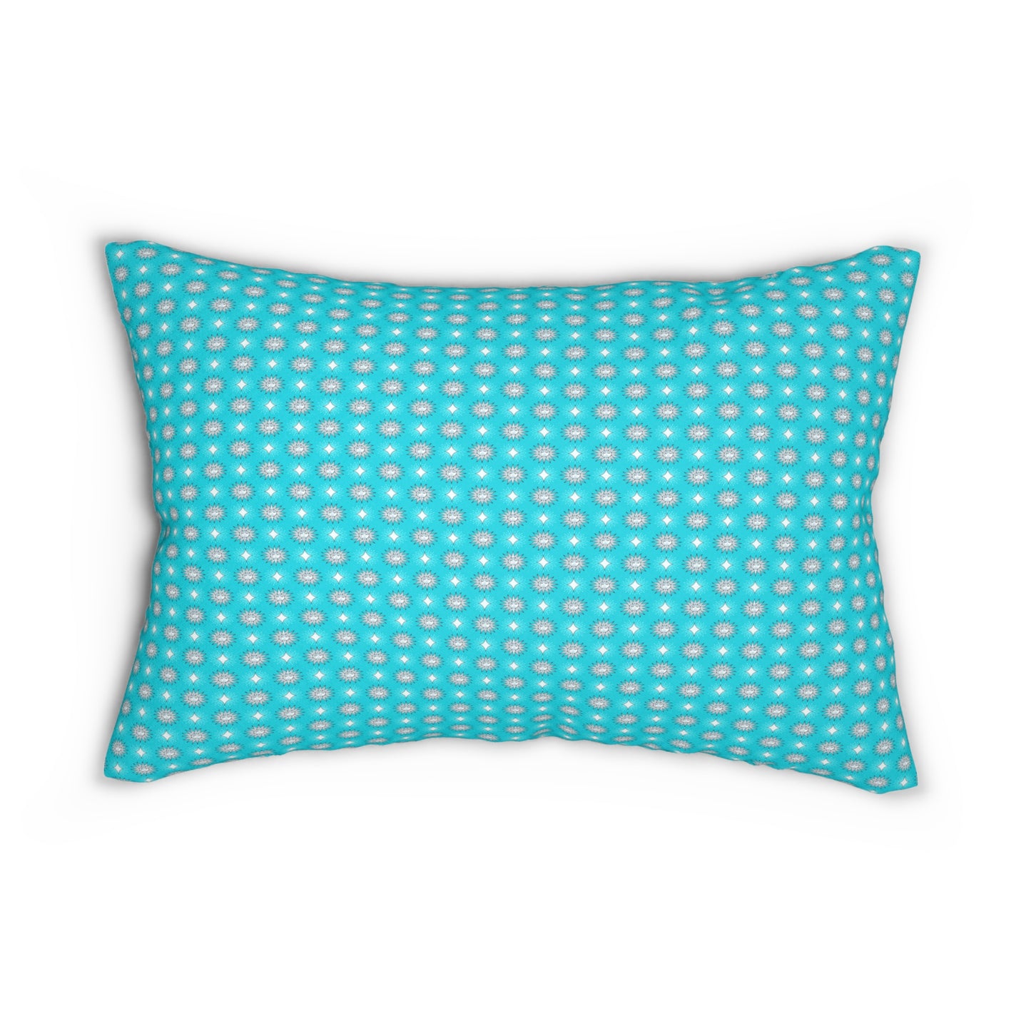 Tif Green Star-crossed Bodies Spun Polyester Lumbar Pillow, 20" x 14"
